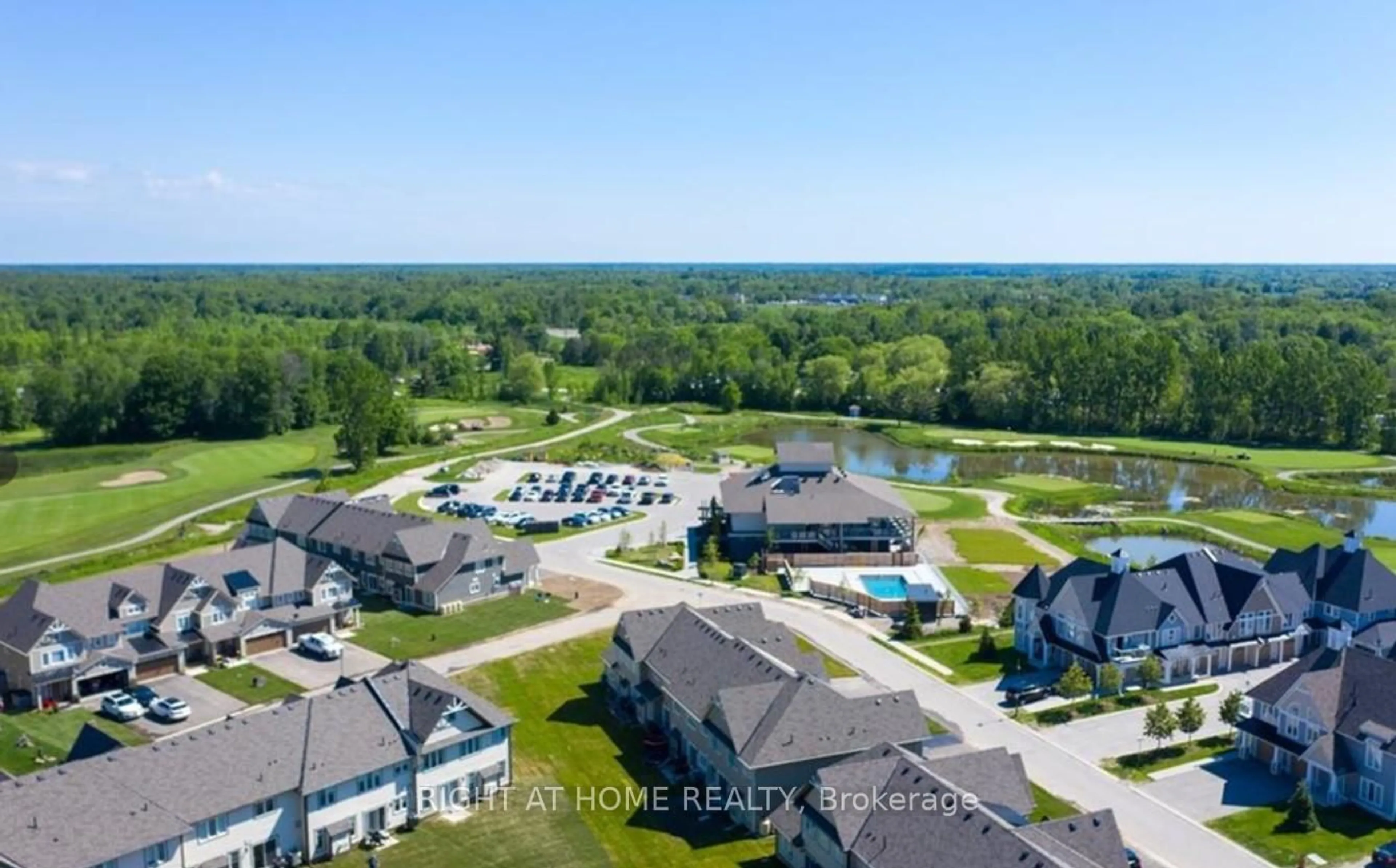 A pic from outside/outdoor area/front of a property/back of a property/a pic from drone, water/lake/river/ocean view for 12 Masters Cres, Georgian Bay Ontario L0K 1S0