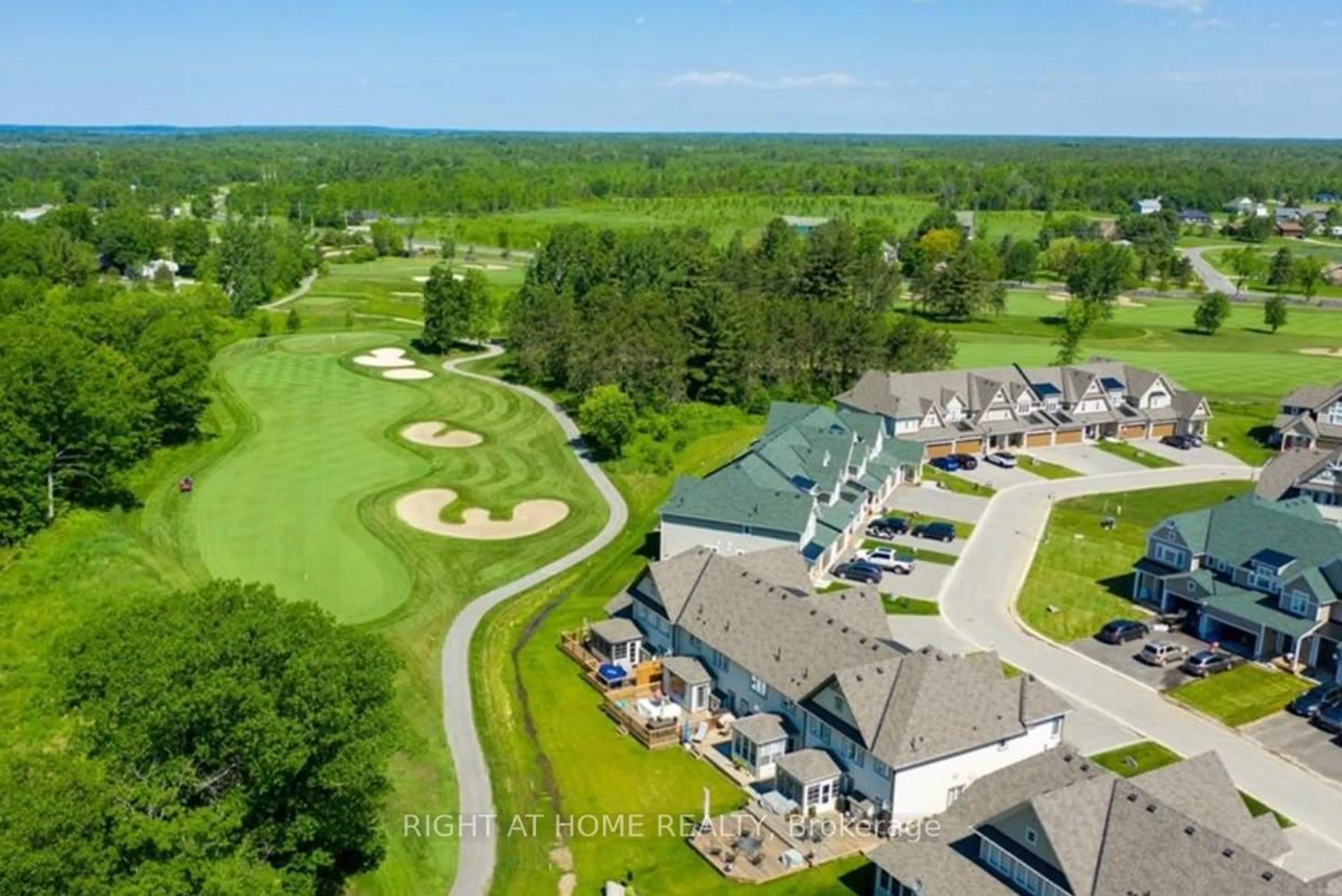 A pic from outside/outdoor area/front of a property/back of a property/a pic from drone, water/lake/river/ocean view for 12 Masters Cres, Georgian Bay Ontario L0K 1S0