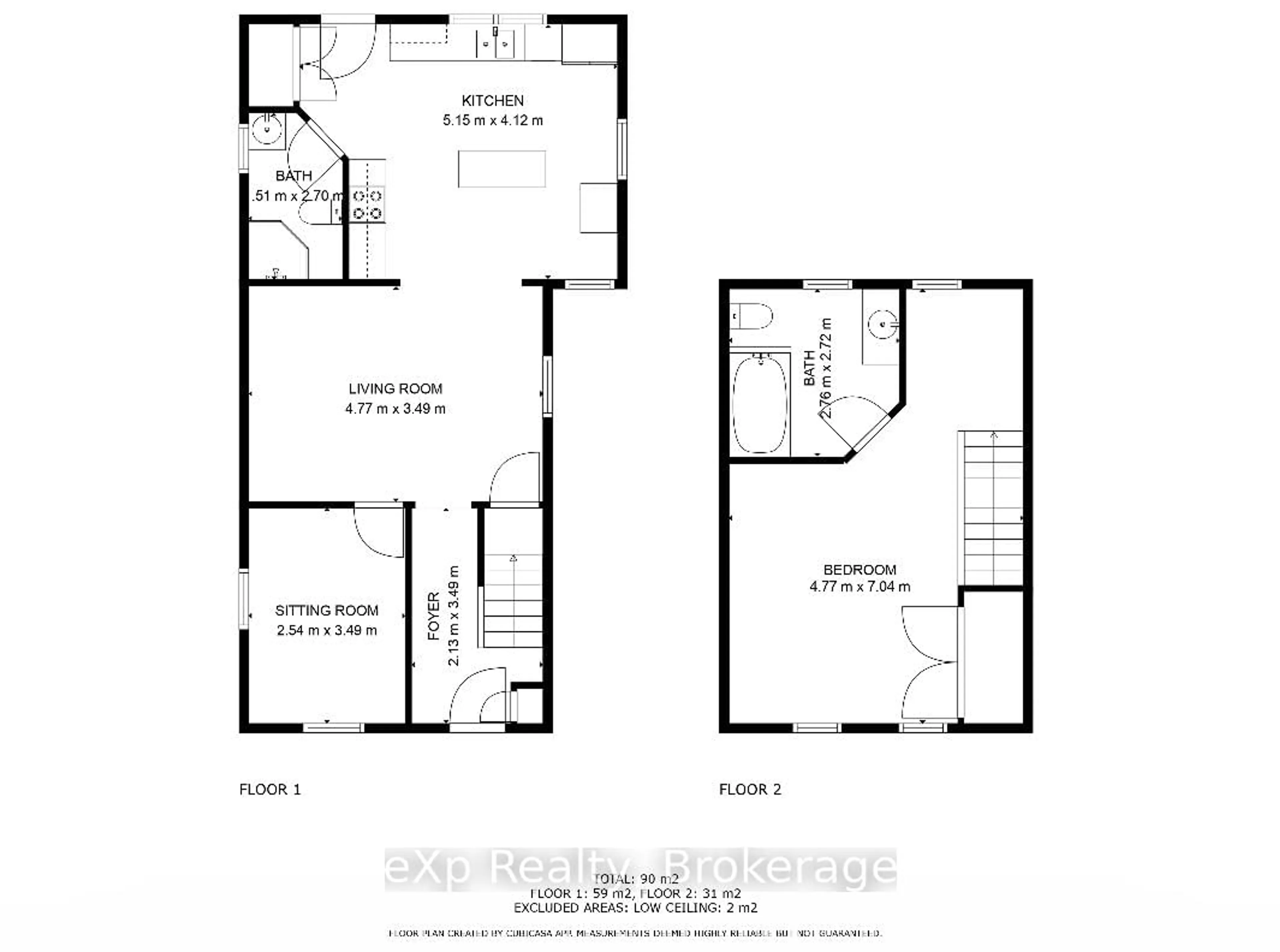 Floor plan for 601 Dawson St, South Bruce Peninsula Ontario N0H 2T0