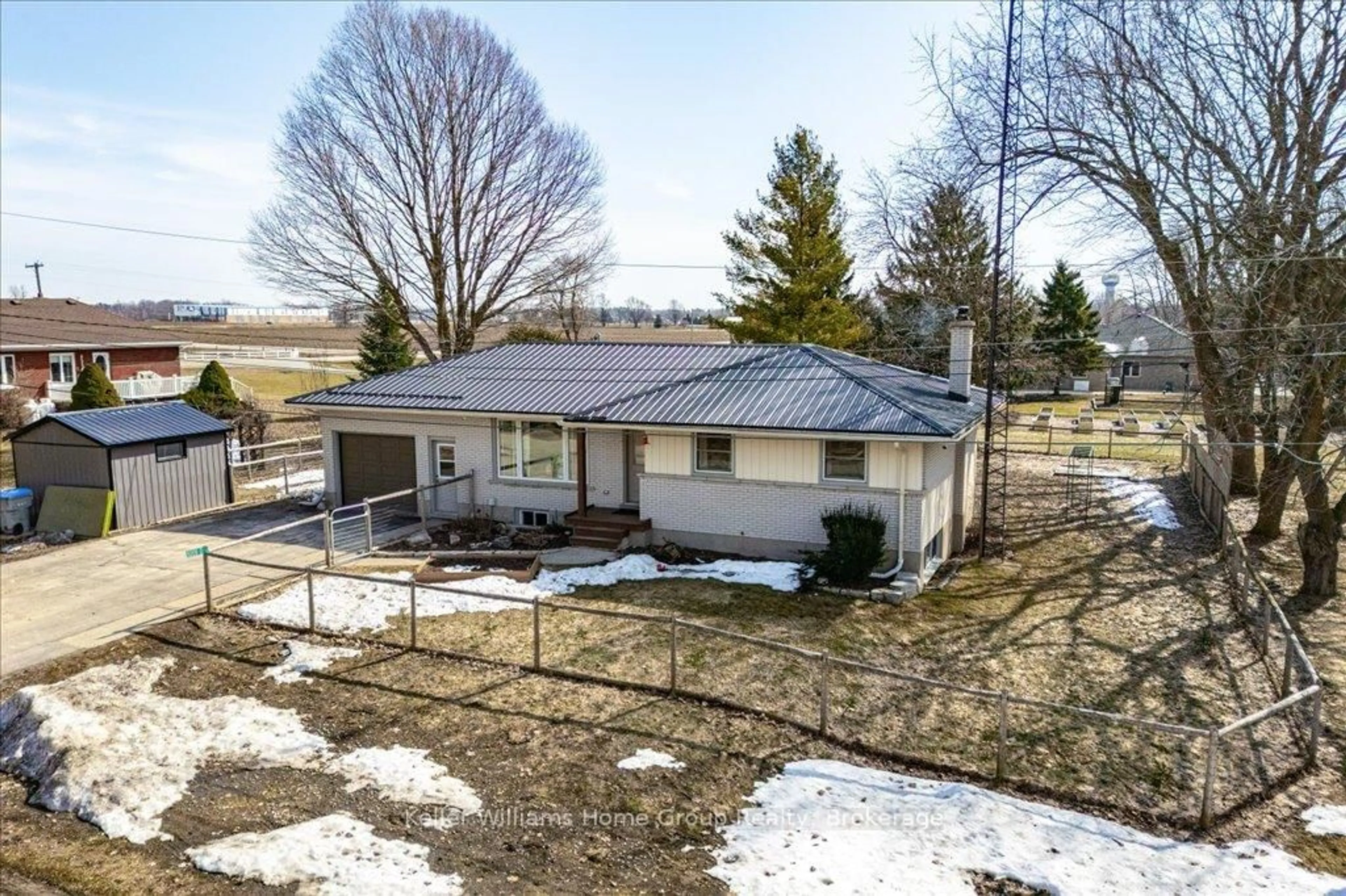 A pic from outside/outdoor area/front of a property/back of a property/a pic from drone, unknown for 6209D Perth Line 86 N/A, North Perth Ontario N4W 3G6