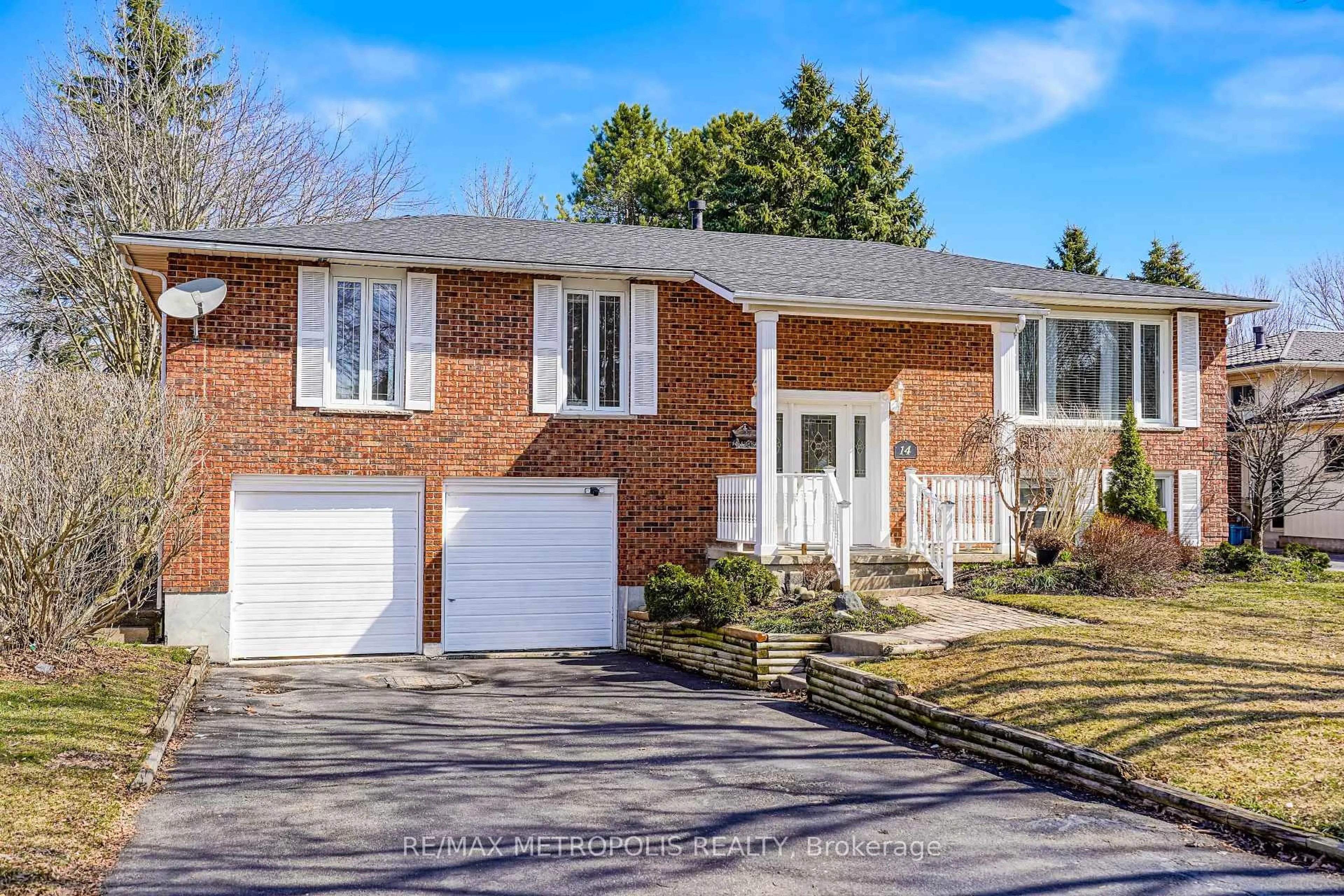 Home with brick exterior material, street for 14 MURRAY HILL Rd, Stratford Ontario N5A 7J8