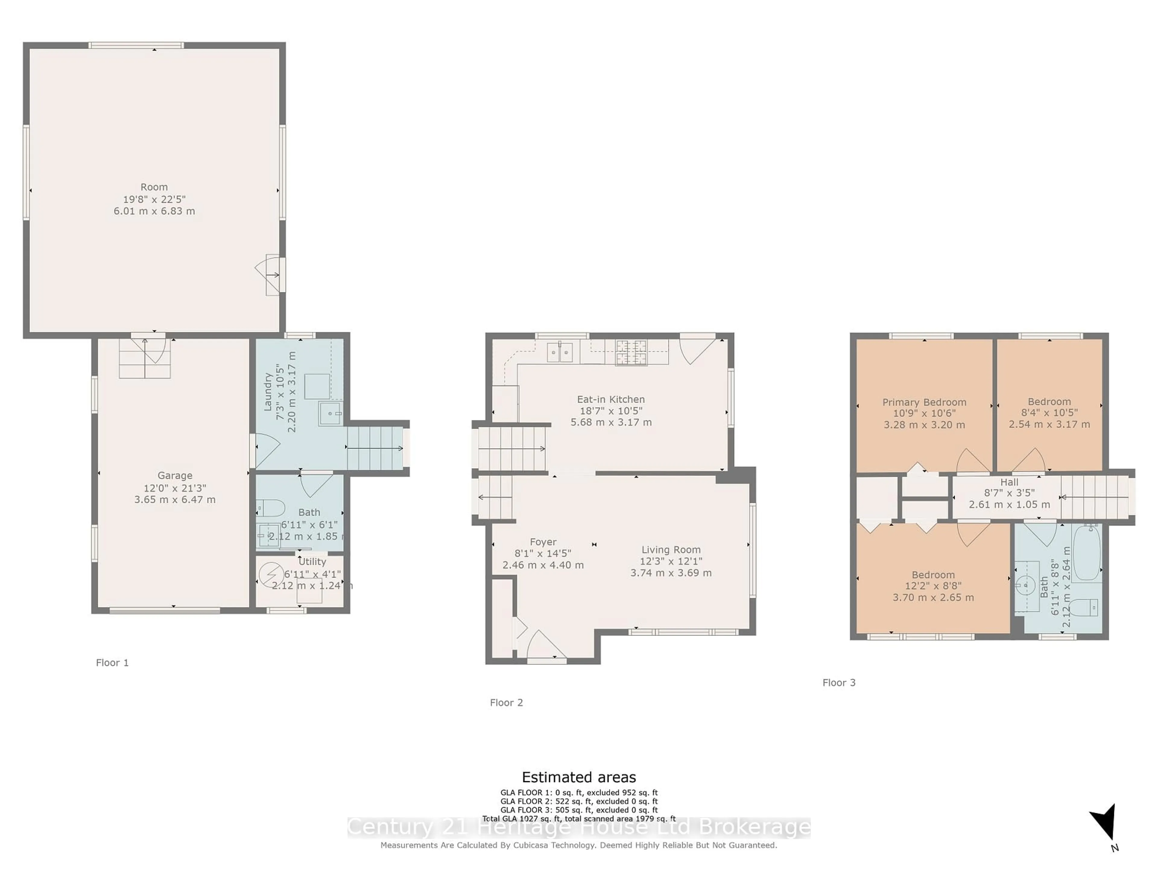 Floor plan for 298 Bruce St, Woodstock Ontario N4S 2G4