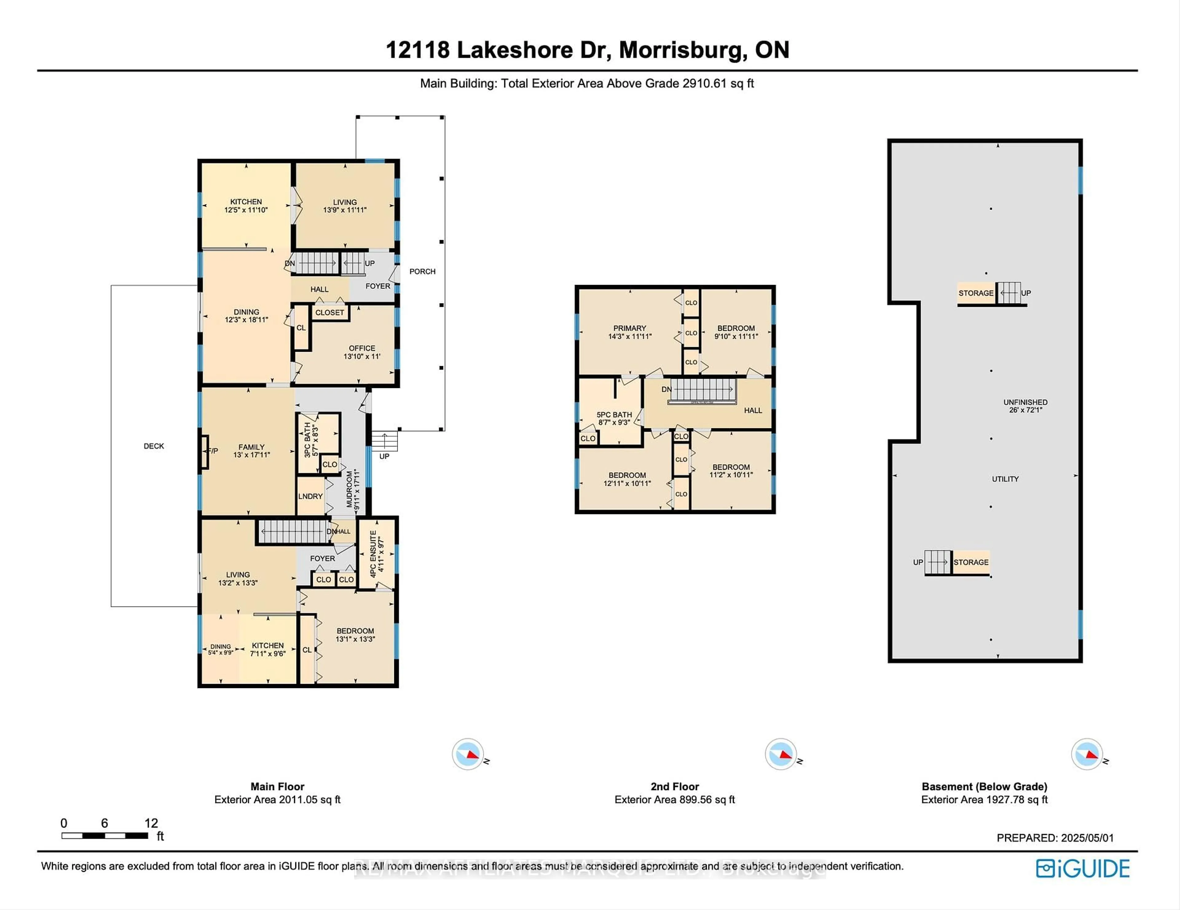 Floor plan for 12118 Lakeshore Dr, South Dundas Ontario K0C 1X0