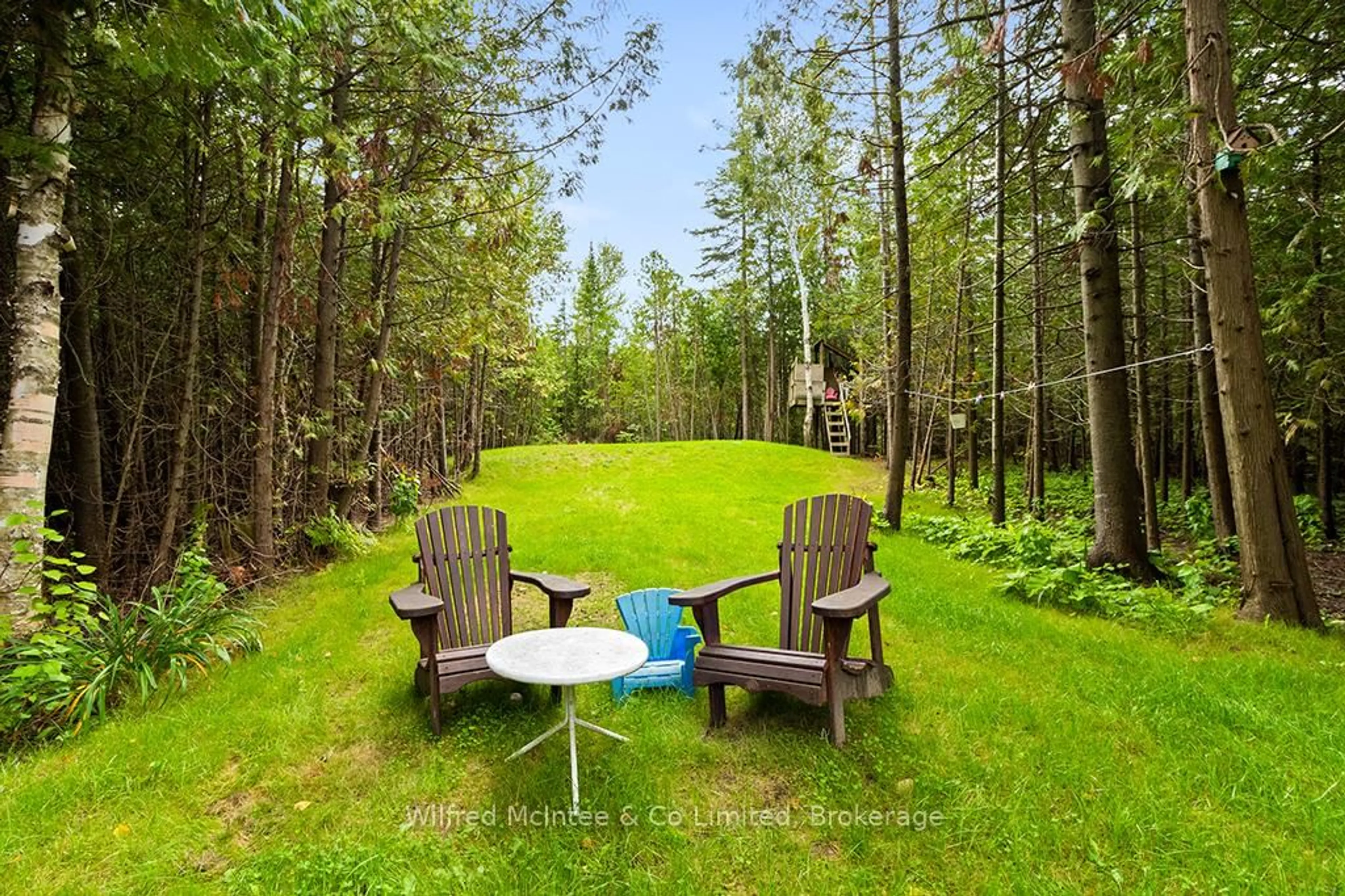 Patio, forest/trees view for 1489 2ND Ave, Native Leased Lands Ontario N0H 2G0