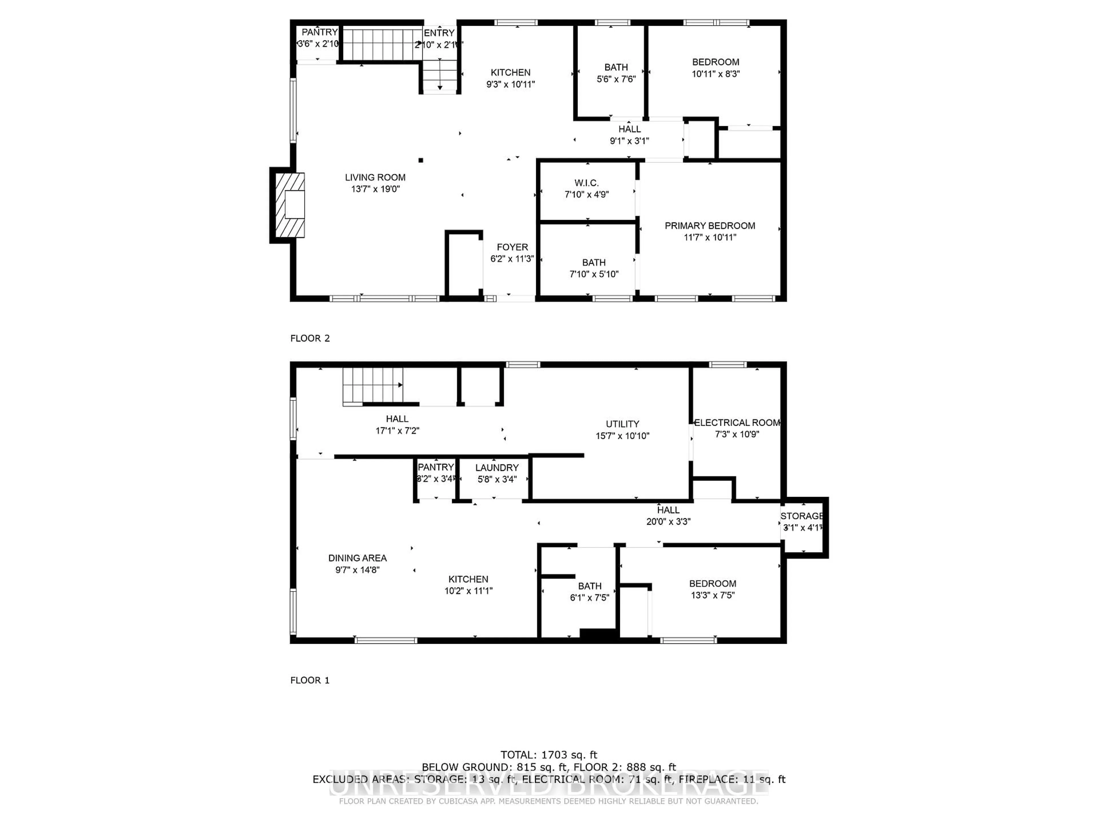 Floor plan for 35 Withrow Ave, Ottawa Ontario K2G 2H7