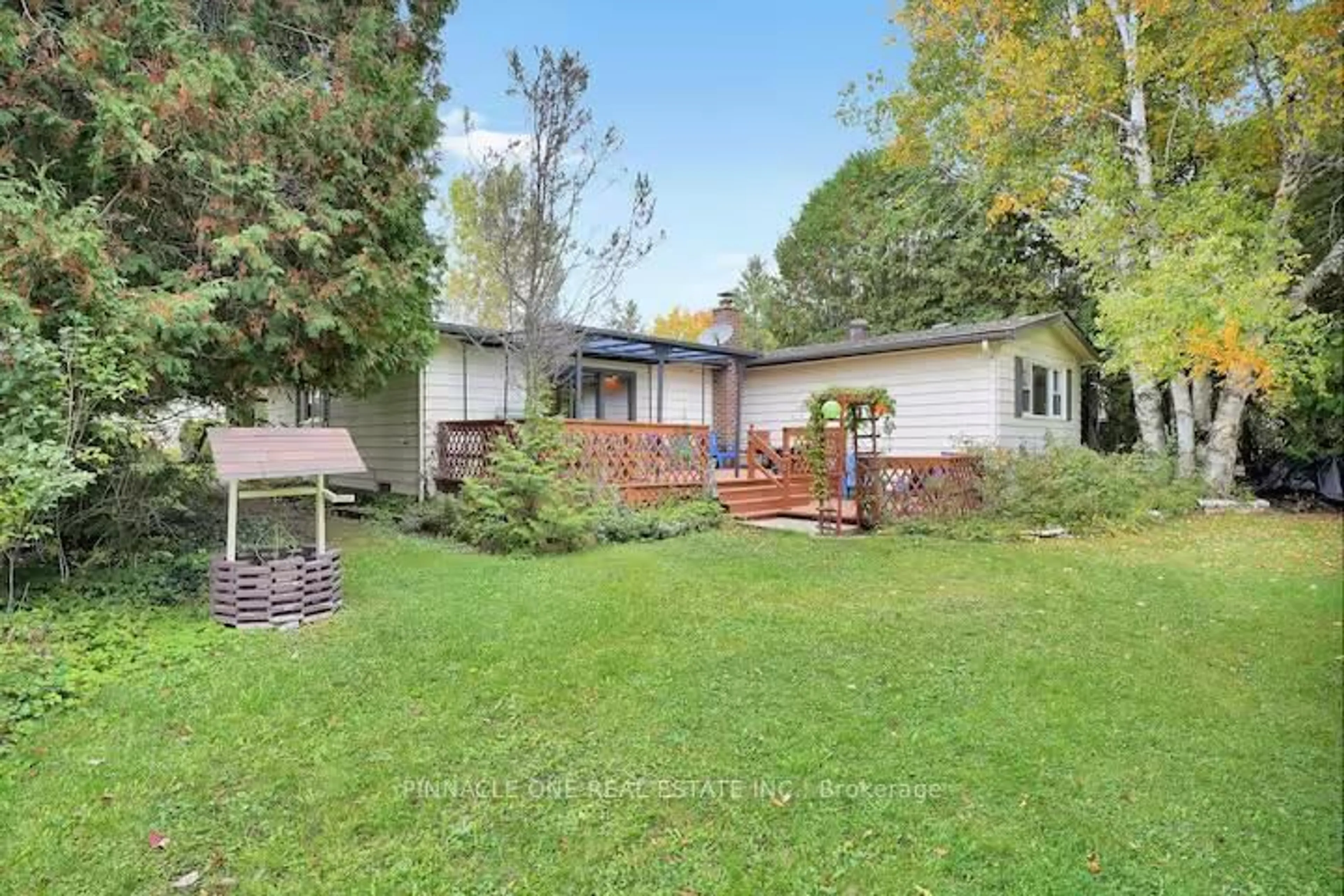 A pic from outside/outdoor area/front of a property/back of a property/a pic from drone, unknown for 159 Mcguire Beach Rd, Kawartha Lakes Ontario K0M 2B0