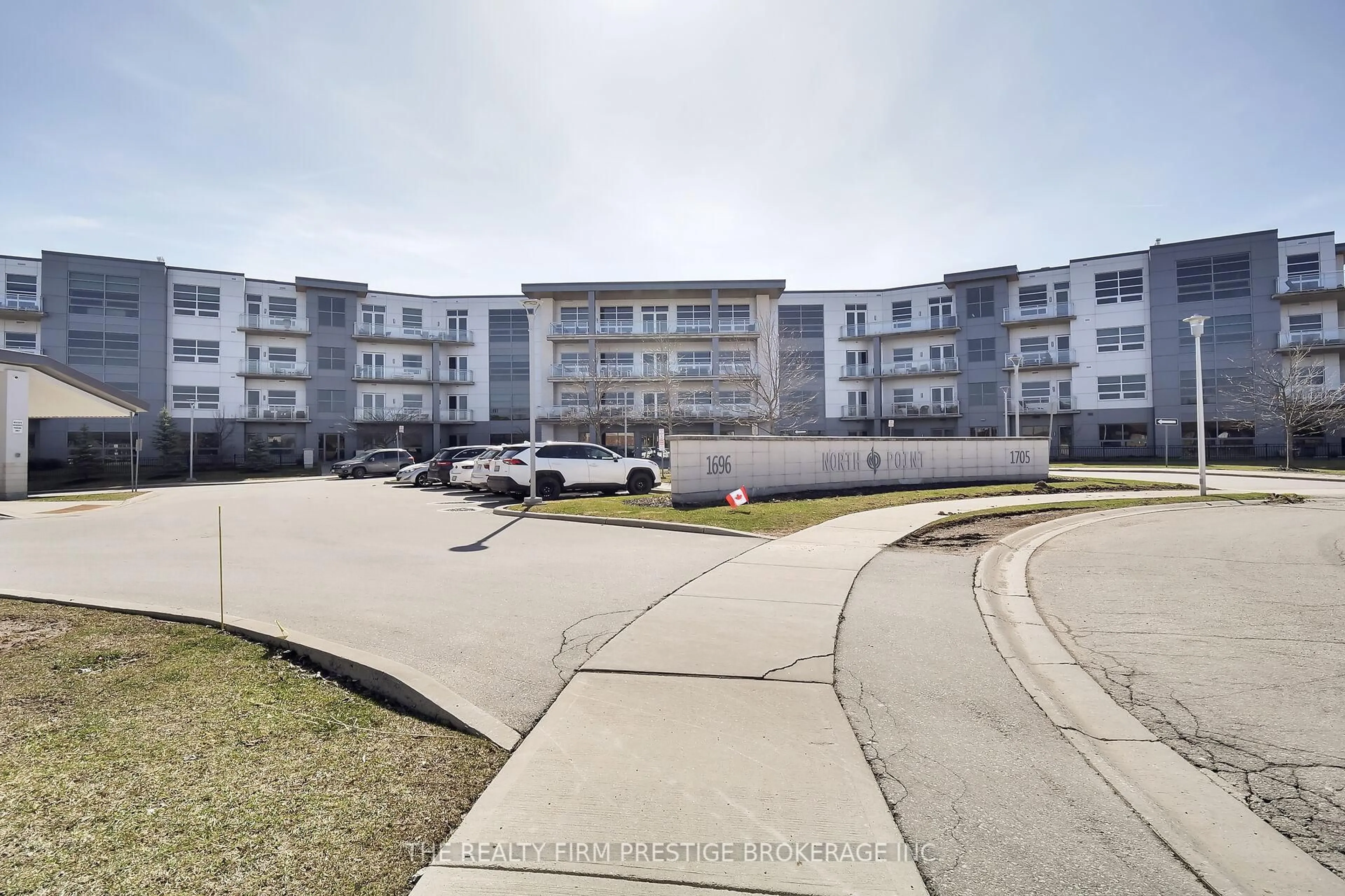 A pic from outside/outdoor area/front of a property/back of a property/a pic from drone, unknown for 1705 Fiddlehead Pl #201, London North Ontario N6G 0S1