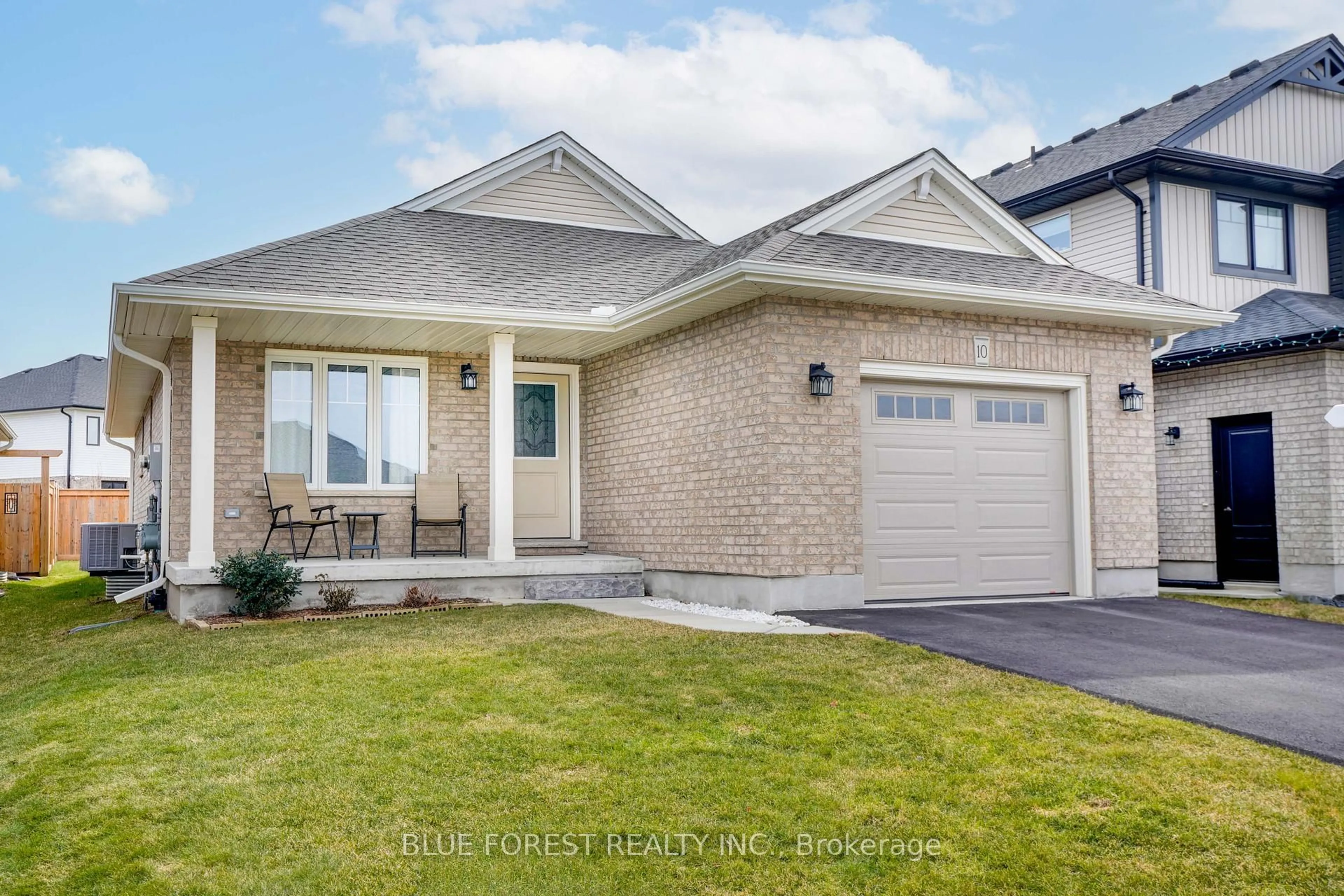 Home with brick exterior material, street for 10 Auburn Dr, St. Thomas Ontario N5R 0K2