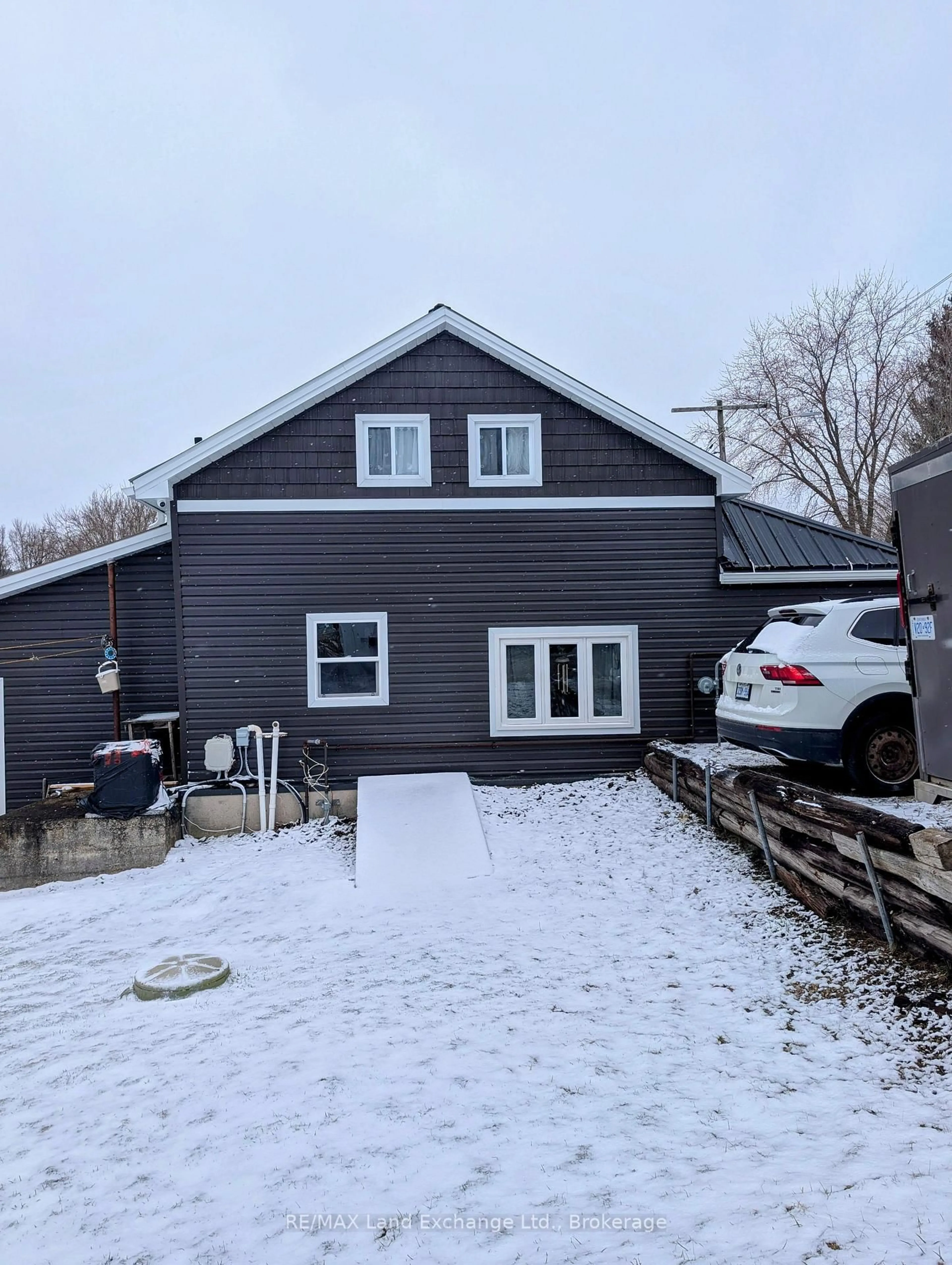 A pic from outside/outdoor area/front of a property/back of a property/a pic from drone, street for 181 Council Rd, South Bruce Ontario N0G 1W0