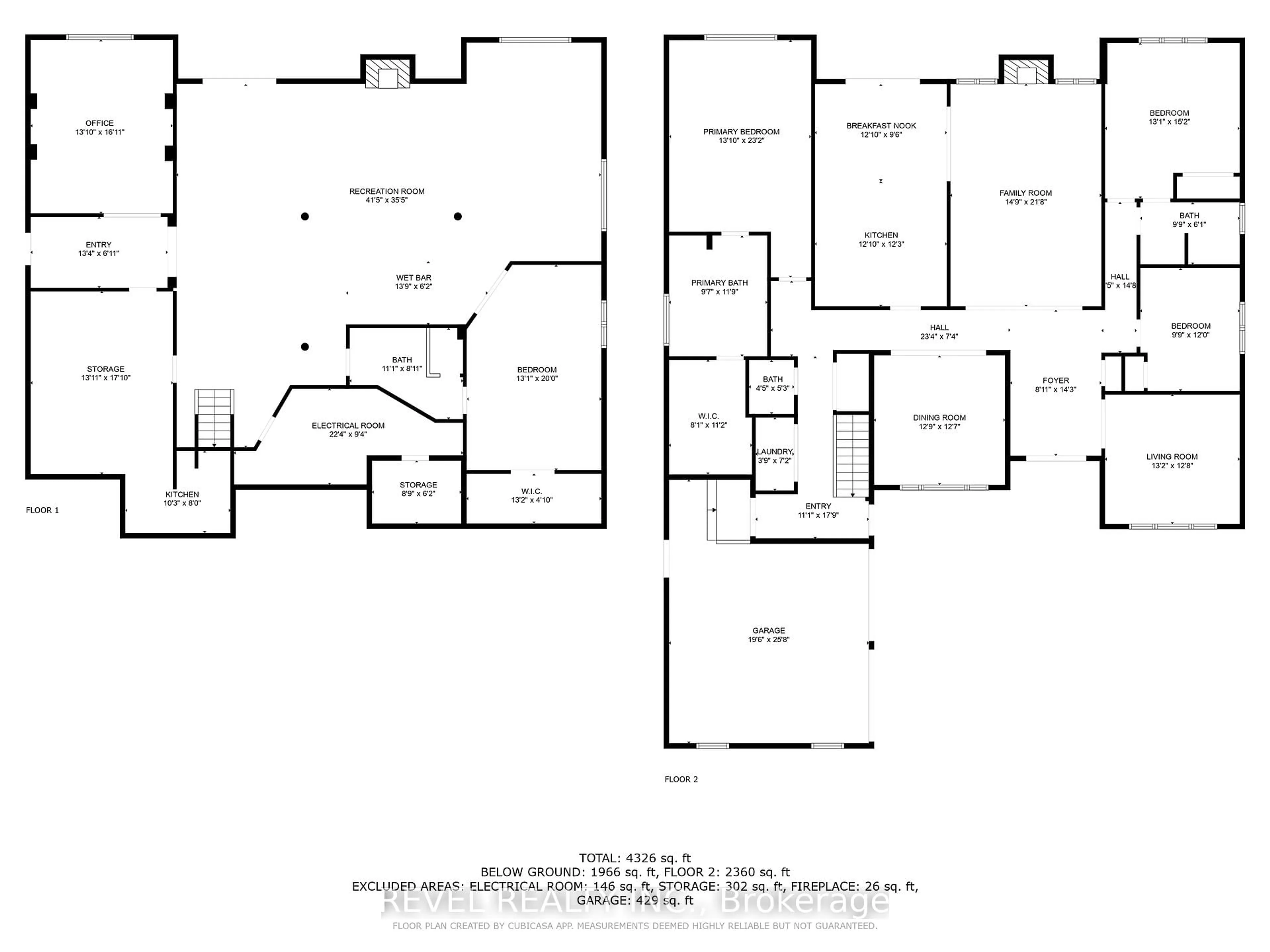 Floor plan for 1802 Riverbend Rd, London South Ontario N6K 0A4