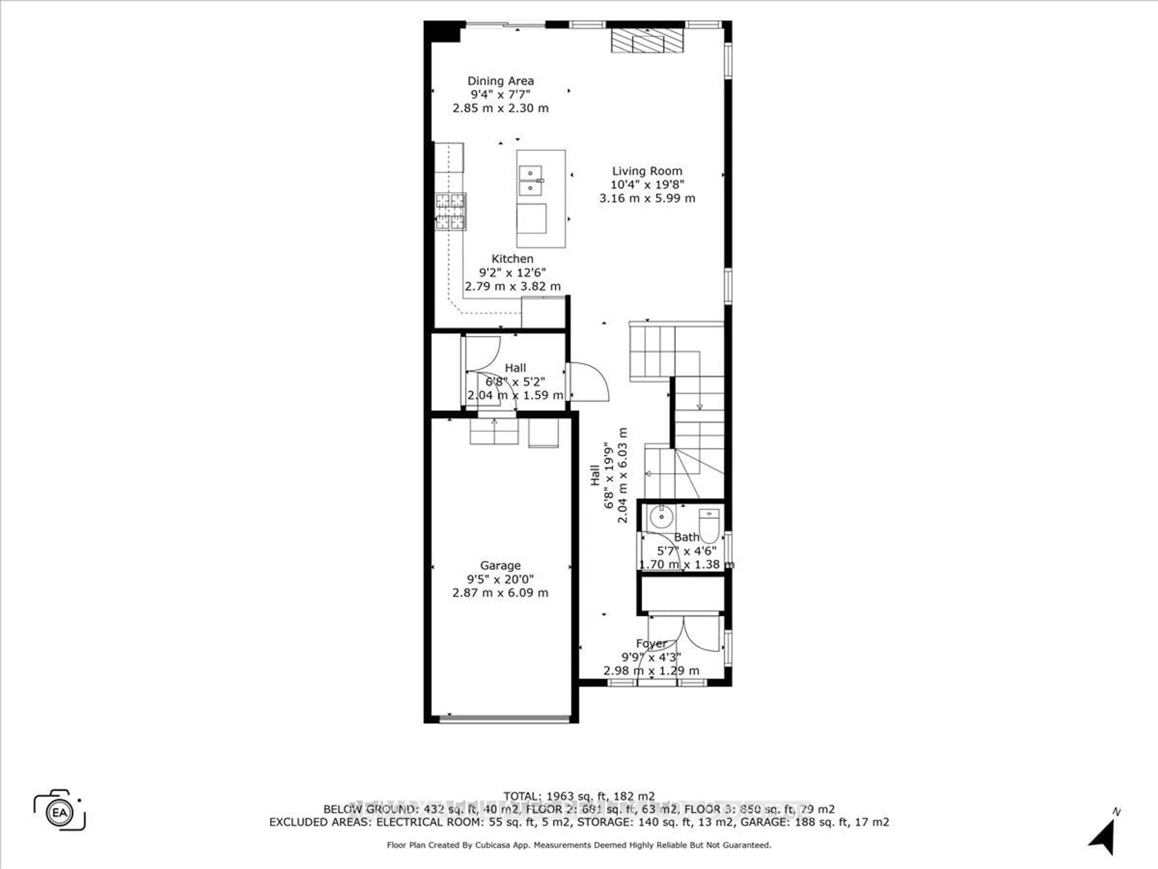 Floor plan for 651 Prominence Way, Orleans Ontario K4A 5K6