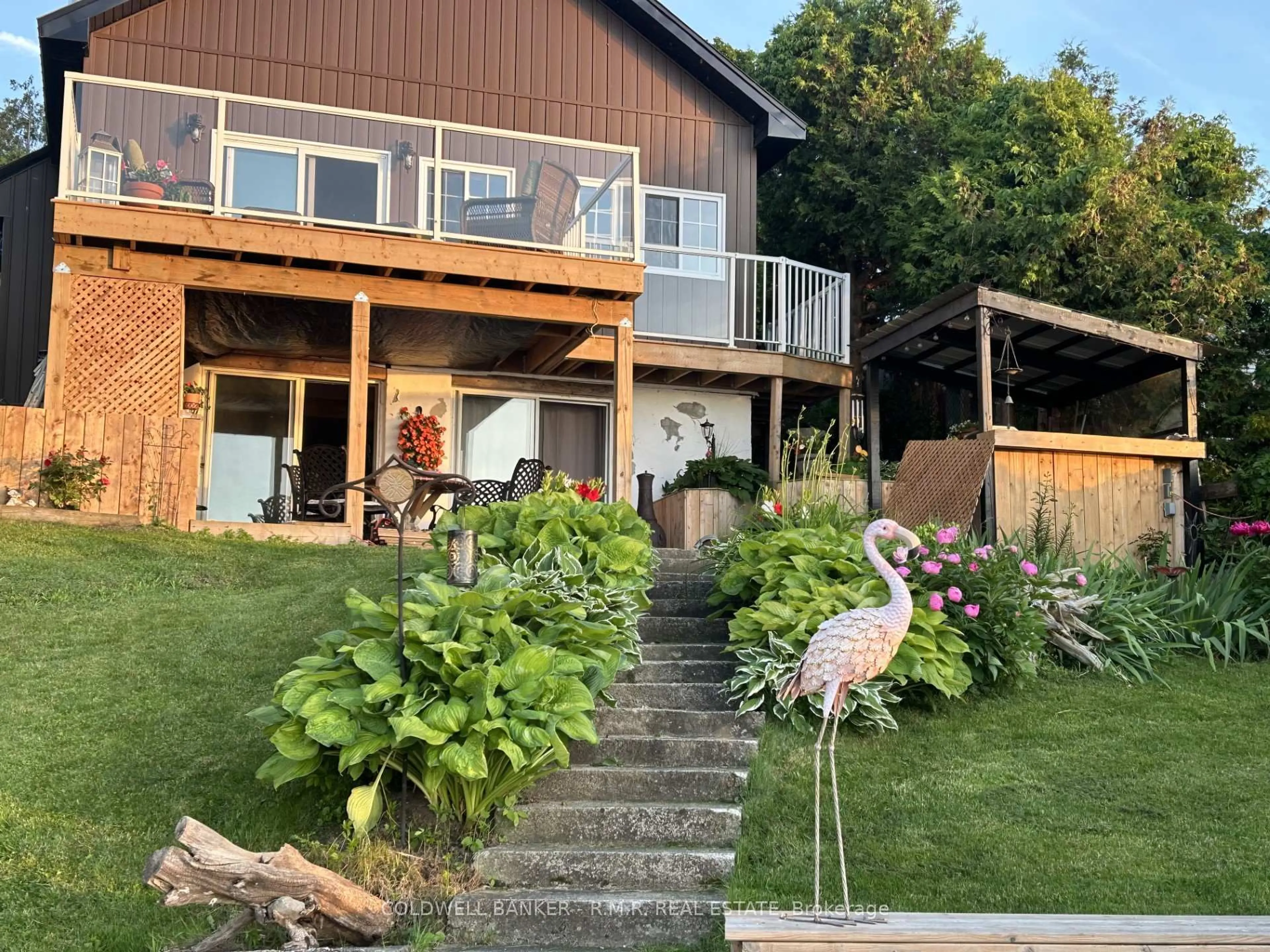 A pic from outside/outdoor area/front of a property/back of a property/a pic from drone, mountain view for 6108-9 Curtis Point Rd, Alnwick/Haldimand Ontario K0K 2X0