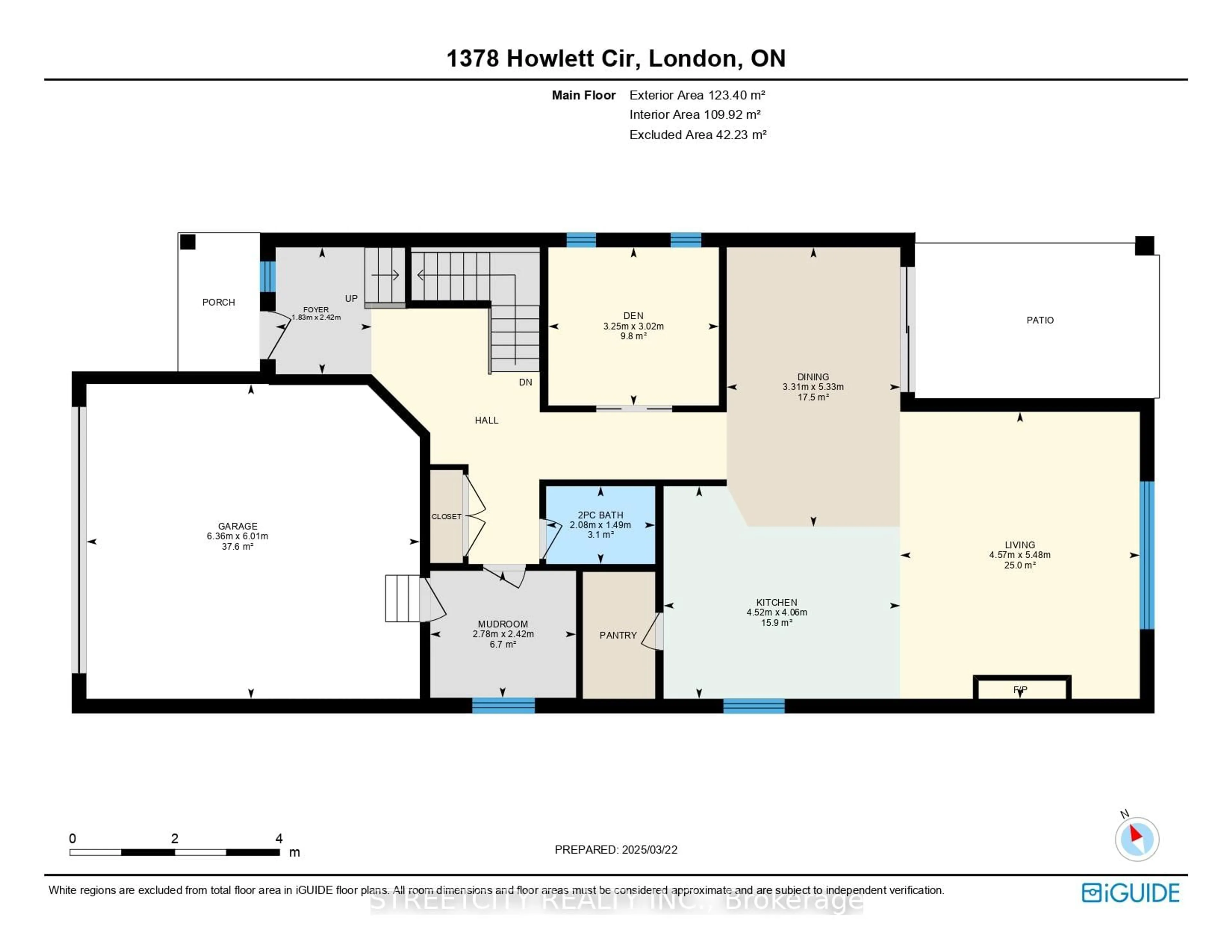 Floor plan for 1378 Howlett Circ, London Ontario N5X 0K6