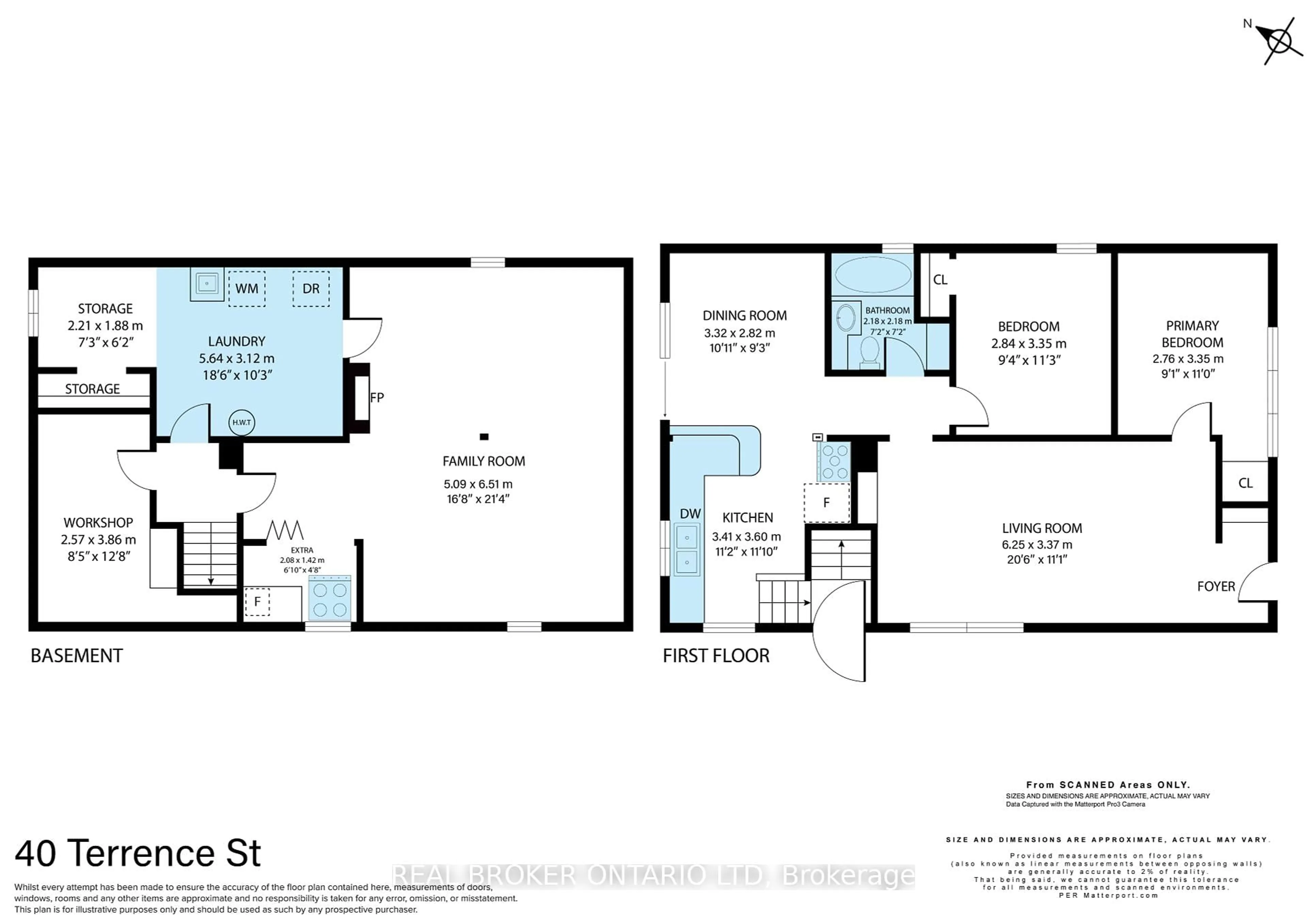 Floor plan for 40 Terrence St, London East Ontario N5Z 1C4