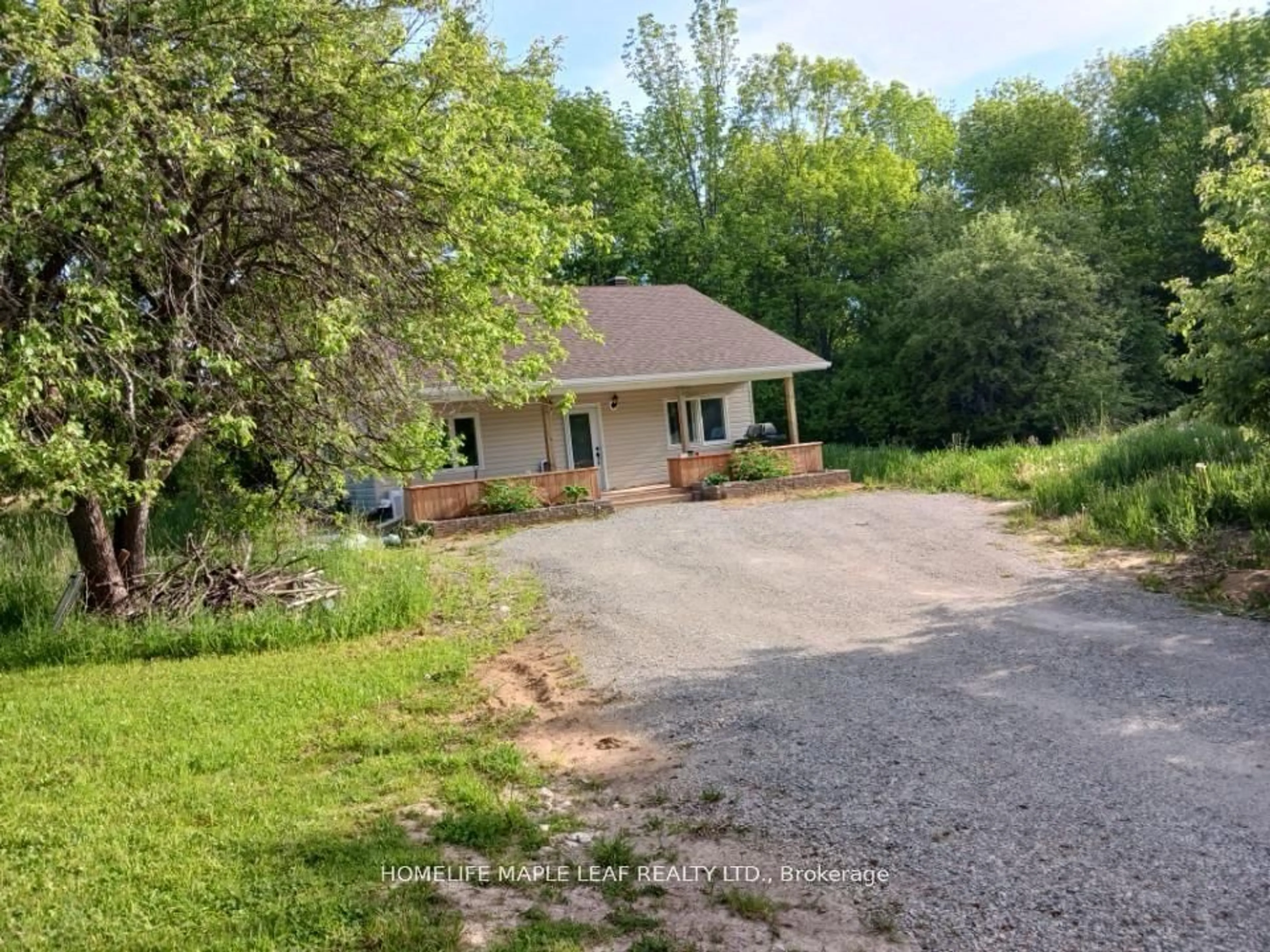 A pic from outside/outdoor area/front of a property/back of a property/a pic from drone, unknown for 219 Hill Rd, Central Manitoulin Ontario P0P 1S0