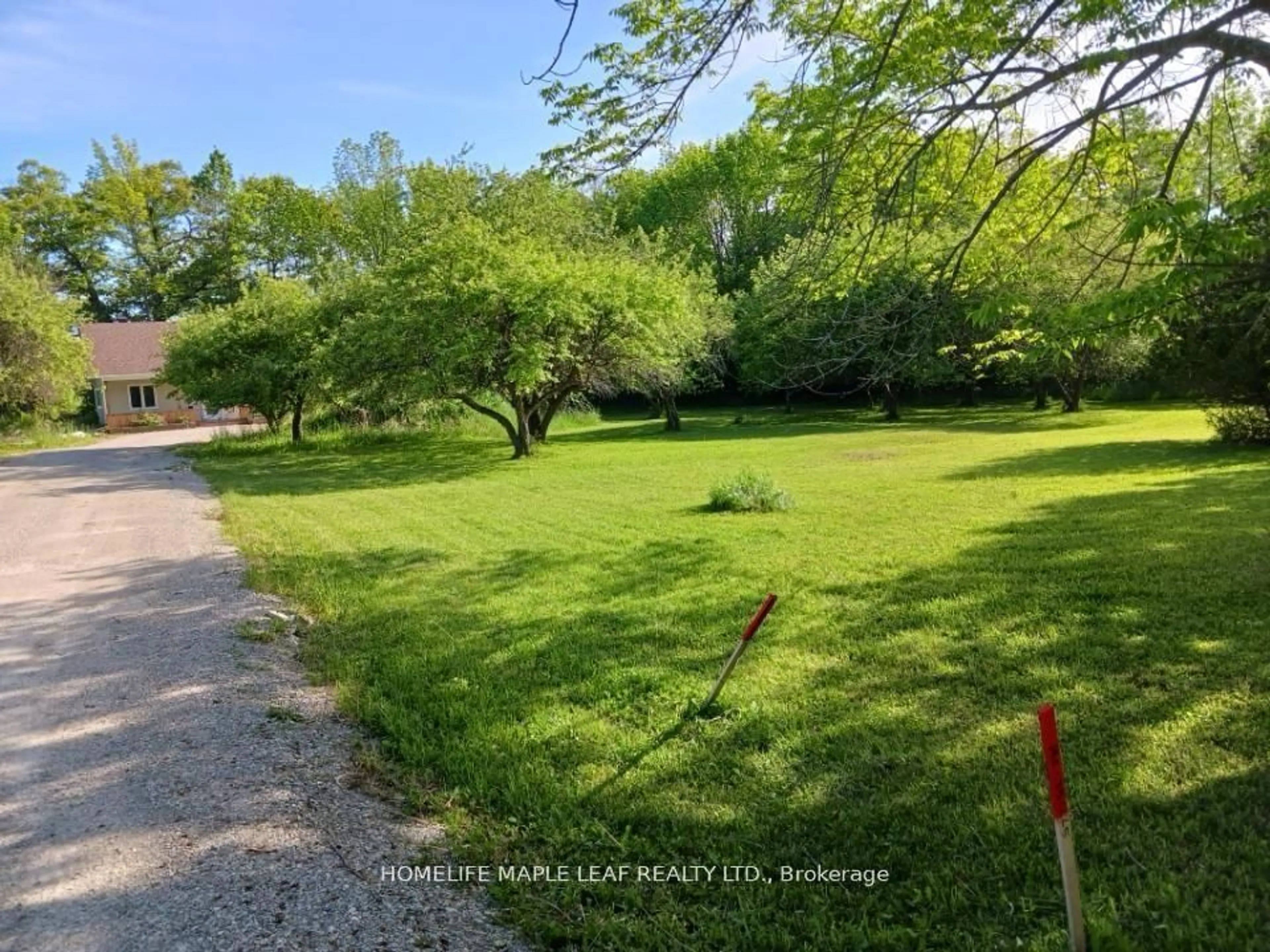 A pic from outside/outdoor area/front of a property/back of a property/a pic from drone, forest/trees view for 219 Hill Rd, Central Manitoulin Ontario P0P 1S0