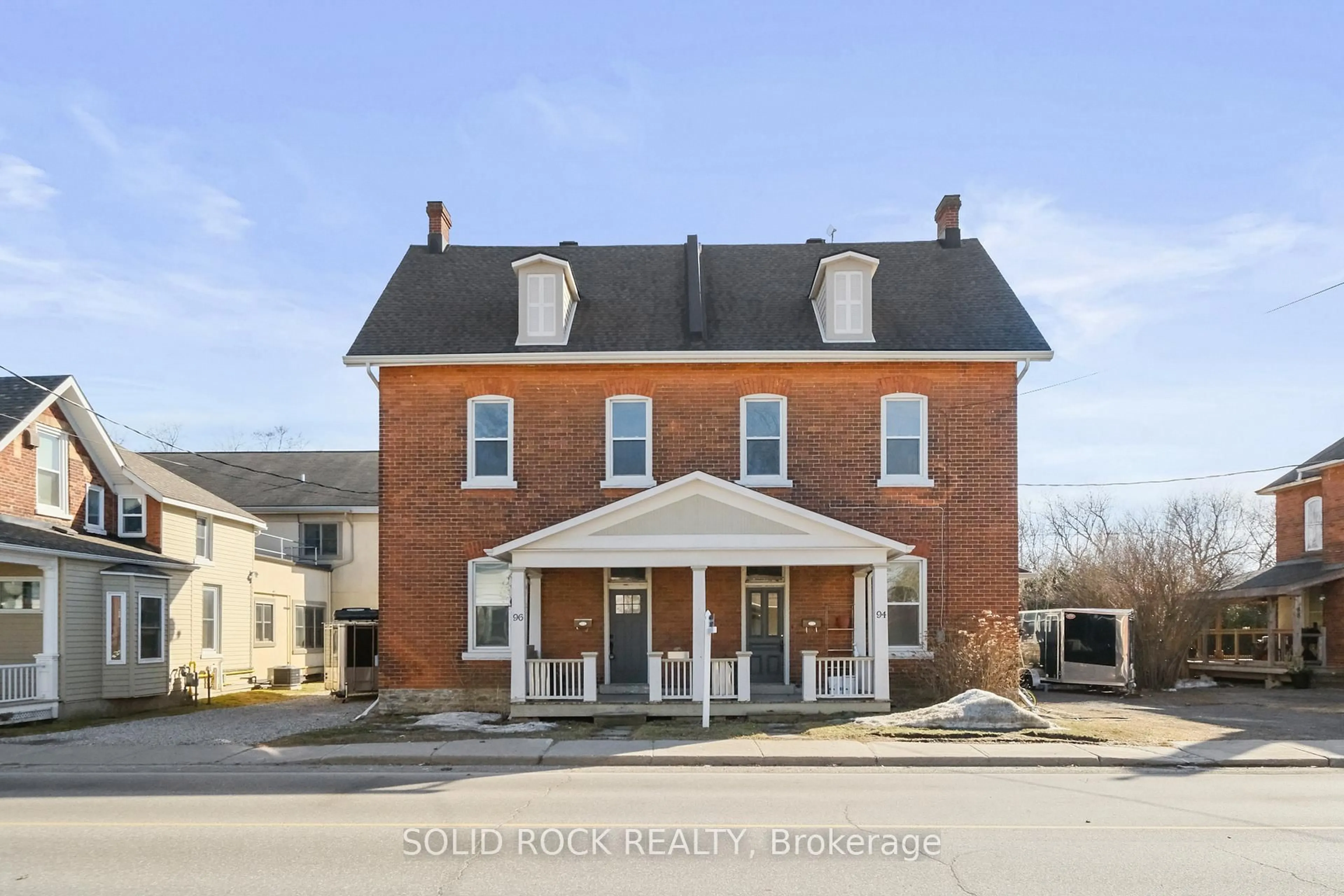 Home with brick exterior material, street for 94 & 96 MOORE St, Carleton Place Ontario K7C 1R6