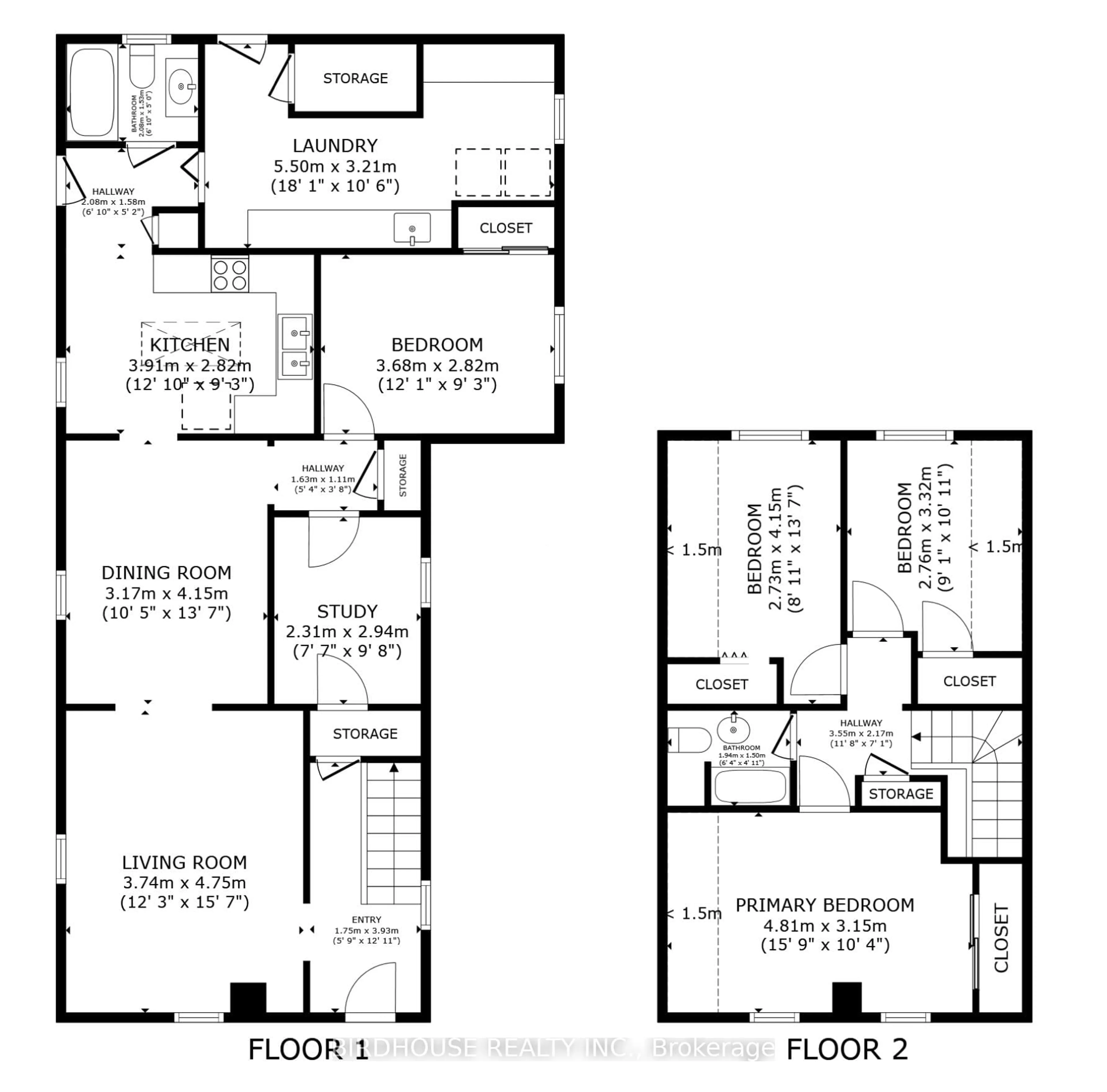 Floor plan for 32 Sussex St, Kawartha Lakes Ontario K9V 4H4