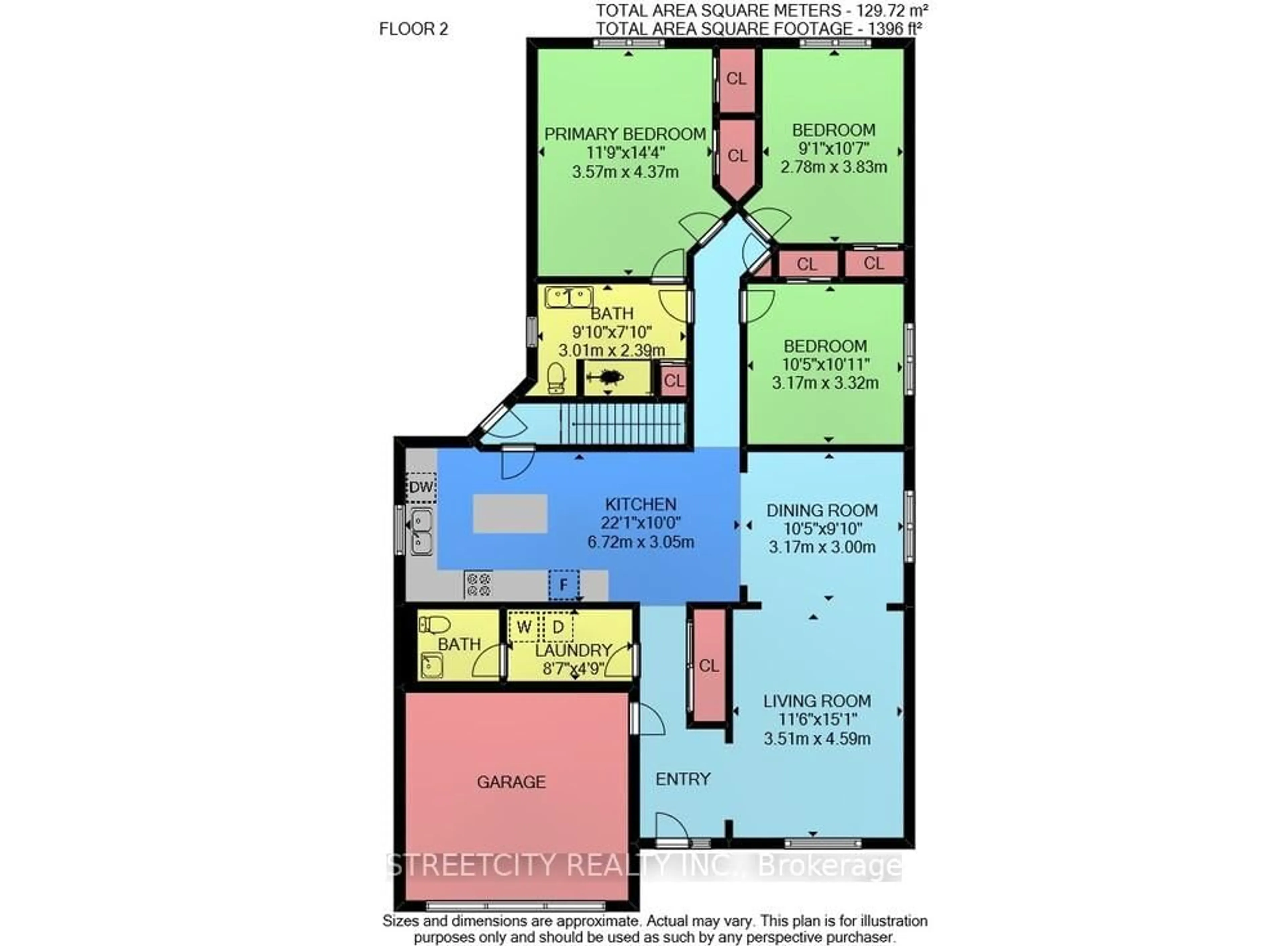 Floor plan for 1360 Idylwood Rd, London East Ontario N5V 3V2