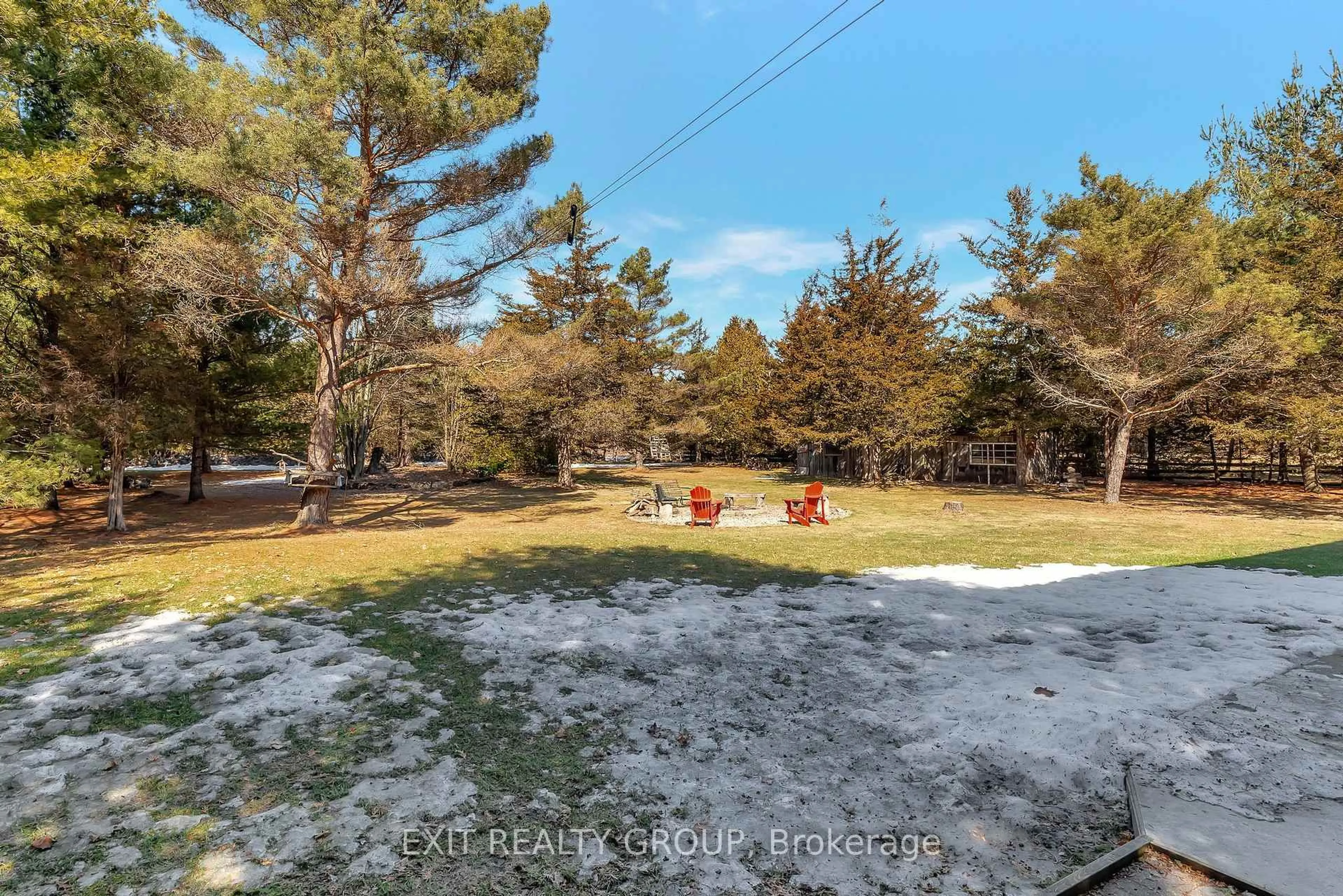 A pic from outside/outdoor area/front of a property/back of a property/a pic from drone, forest/trees view for 927 Scuttlehole Rd, Belleville Ontario K0K 2Y0