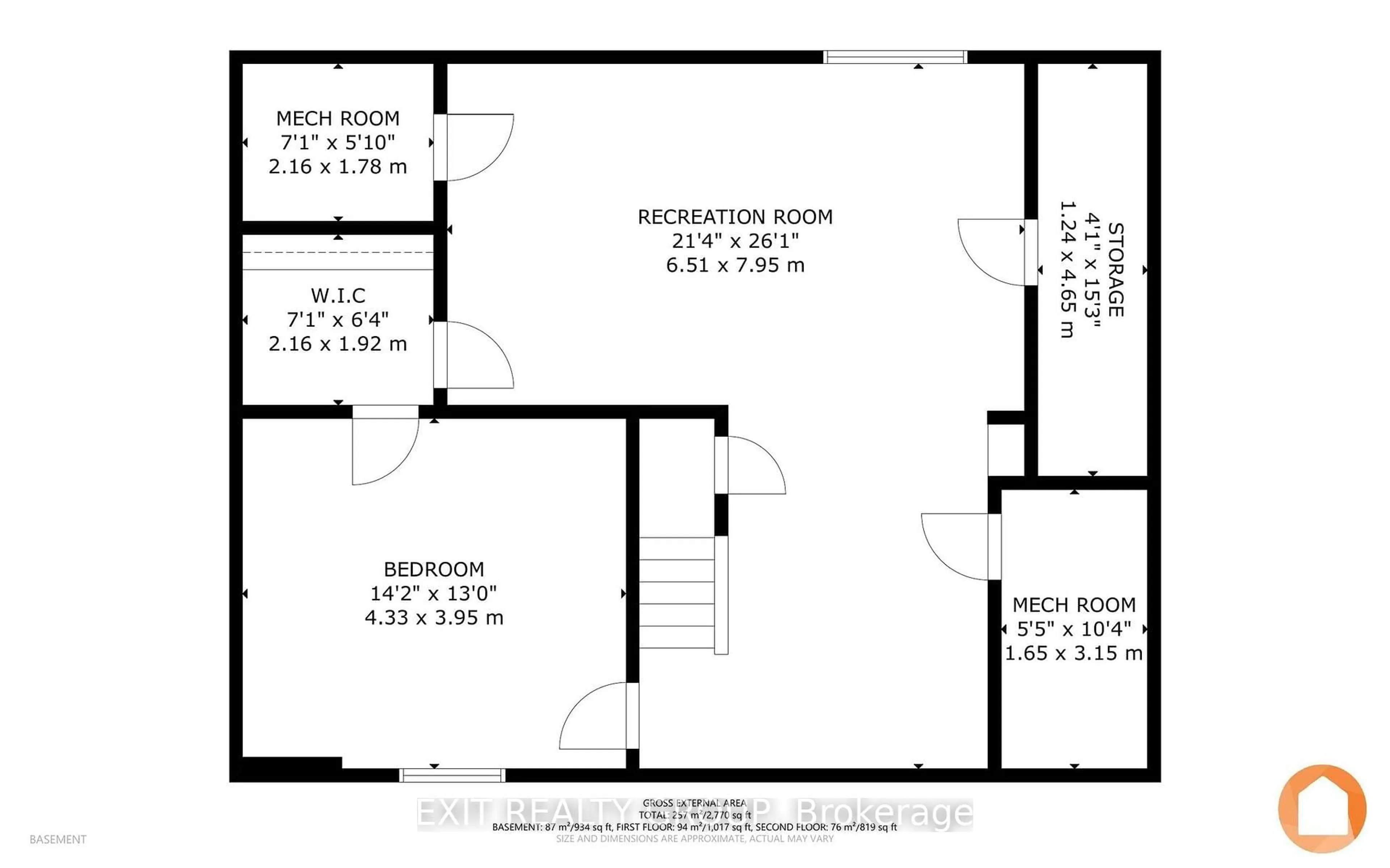 Floor plan for 927 Scuttlehole Rd, Belleville Ontario K0K 2Y0