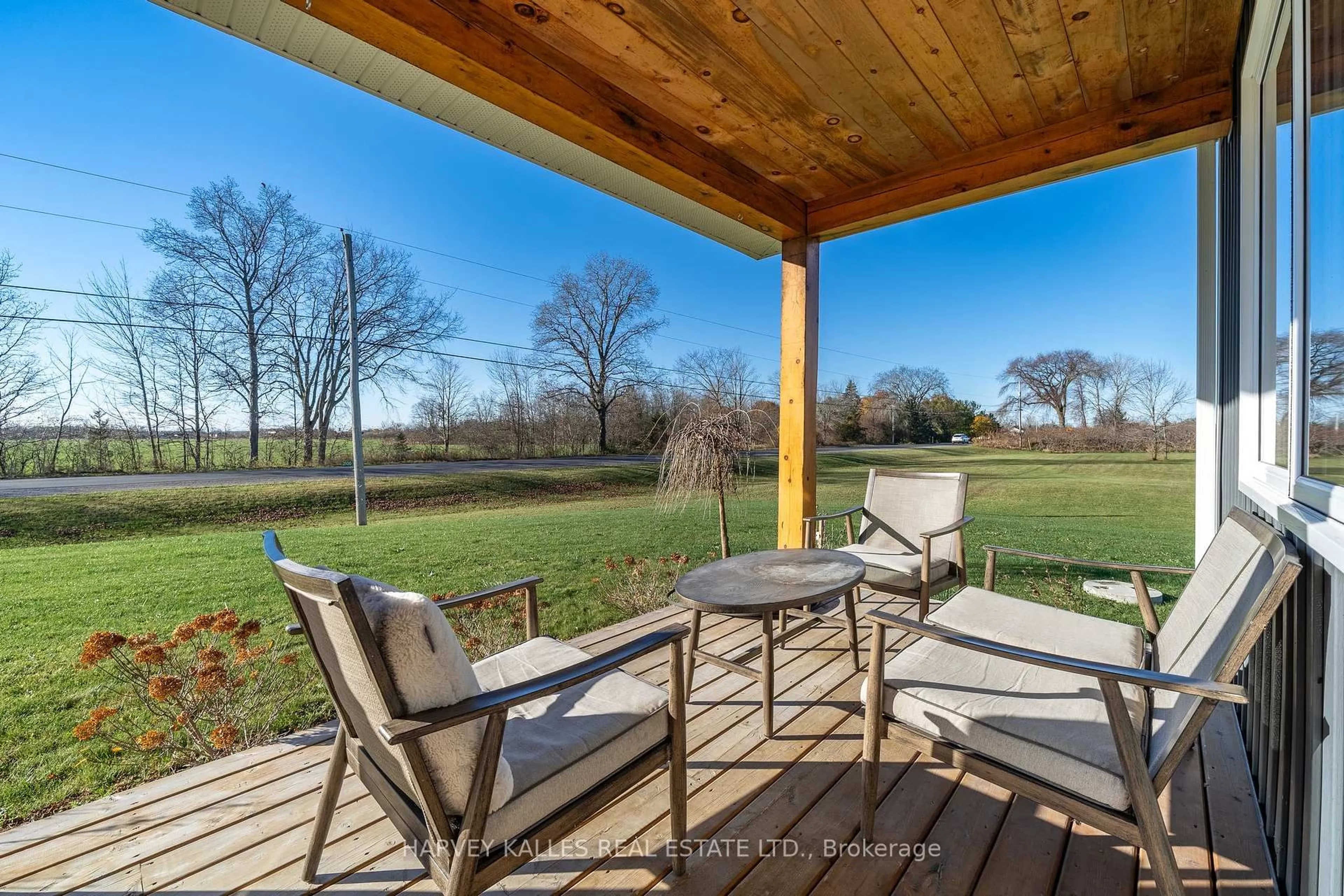 Patio, water/lake/river/ocean view for 2100 County Rd 1 Rd, Prince Edward County Ontario K0K 1G0