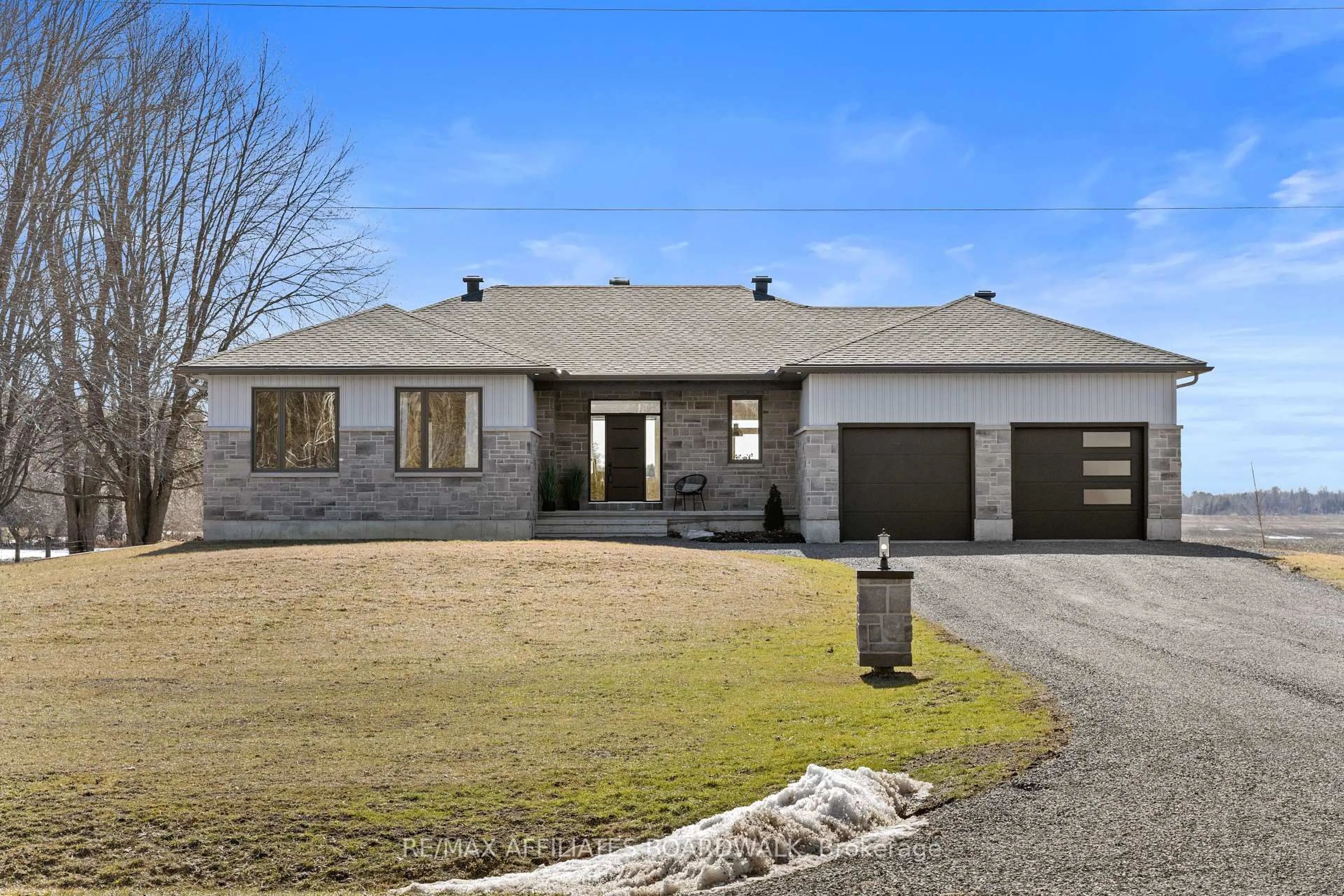 Home with brick exterior material, street for 5968 Fourth Line Rd, North Gower Ontario K0A 2T0