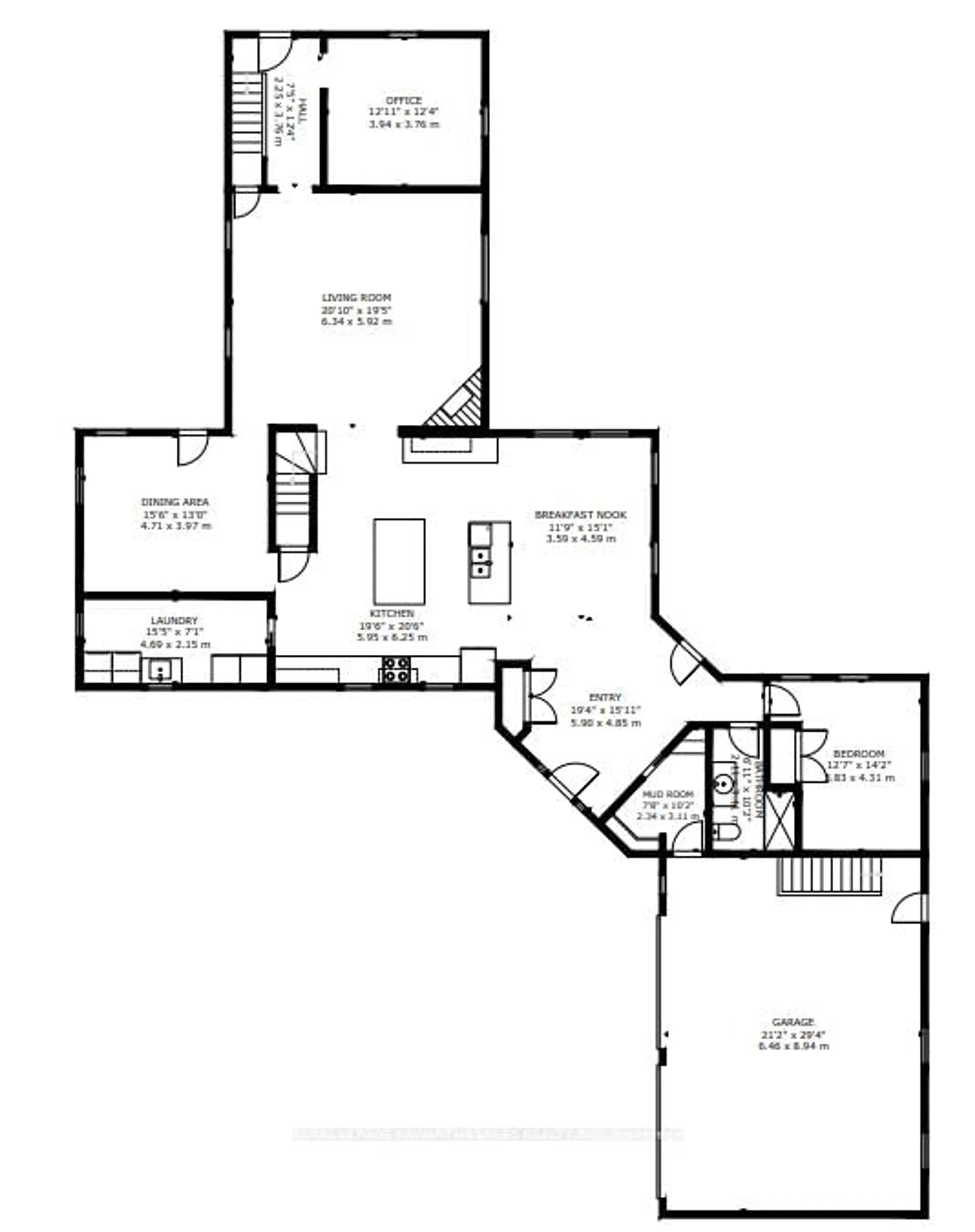 Floor plan for 542 Lily Lake Rd, Smith-Ennismore-Lakefield Ontario K9J 6X3