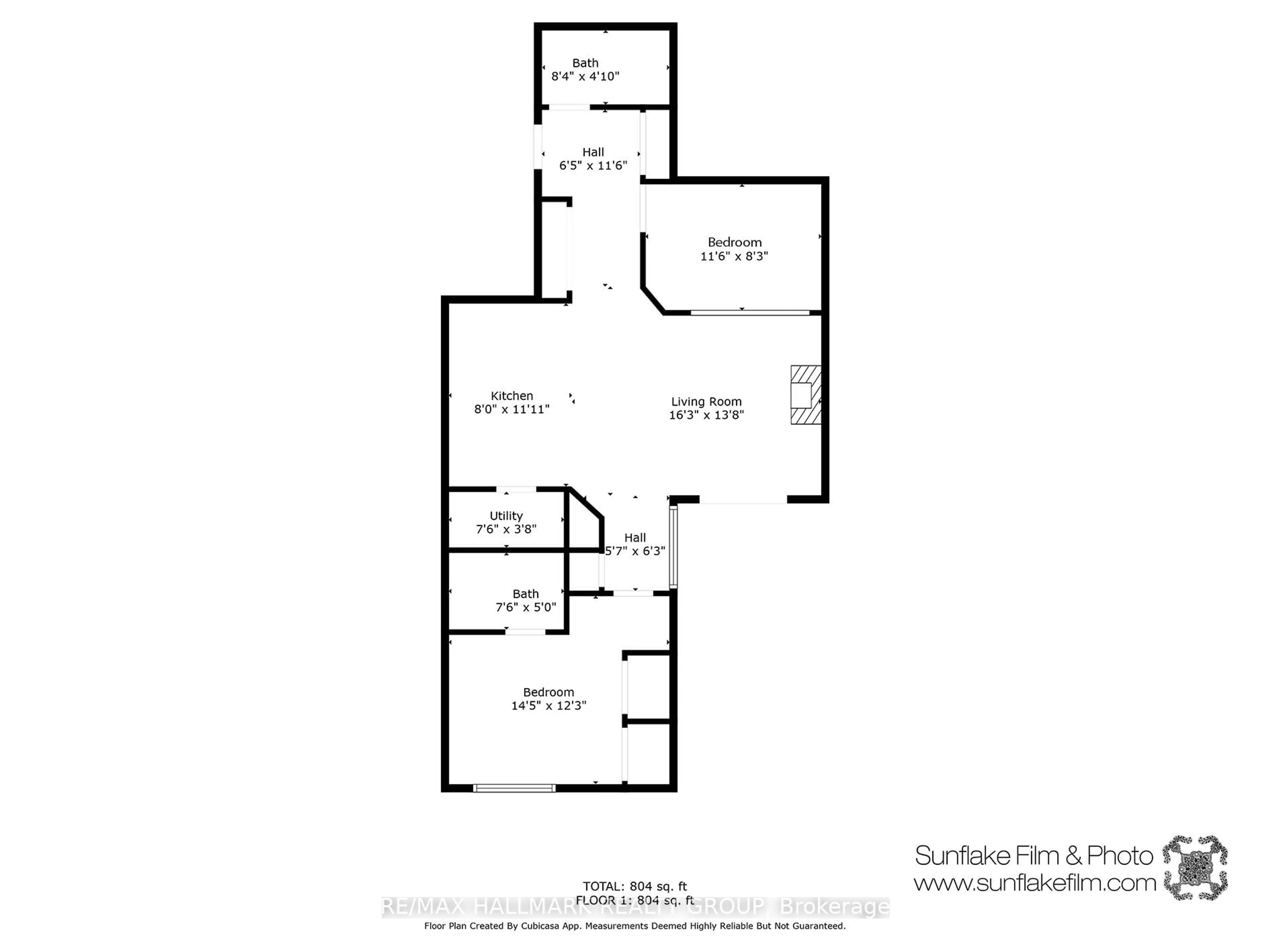 Floor plan for 950 Marguerite Ave #104, Ottawa Ontario K1K 3T8