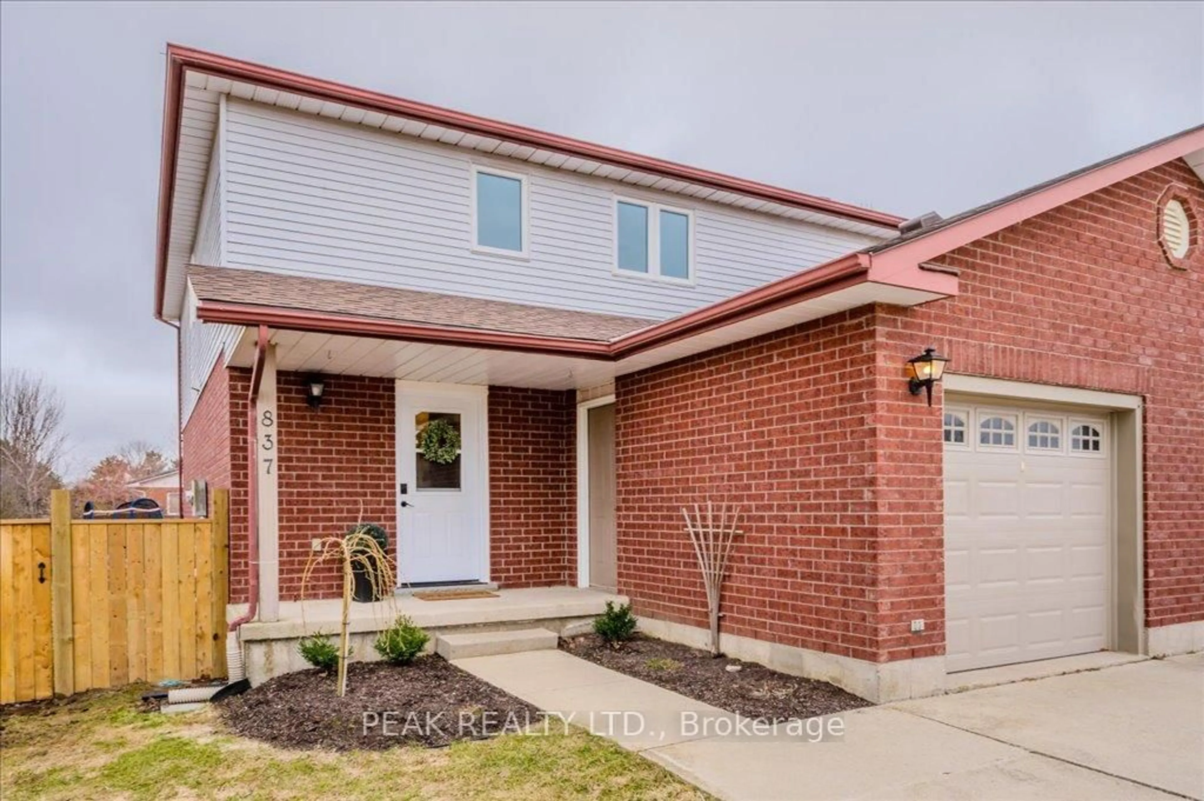 Home with brick exterior material, street for 837 Edgar St, North Perth Ontario N4W 3R3