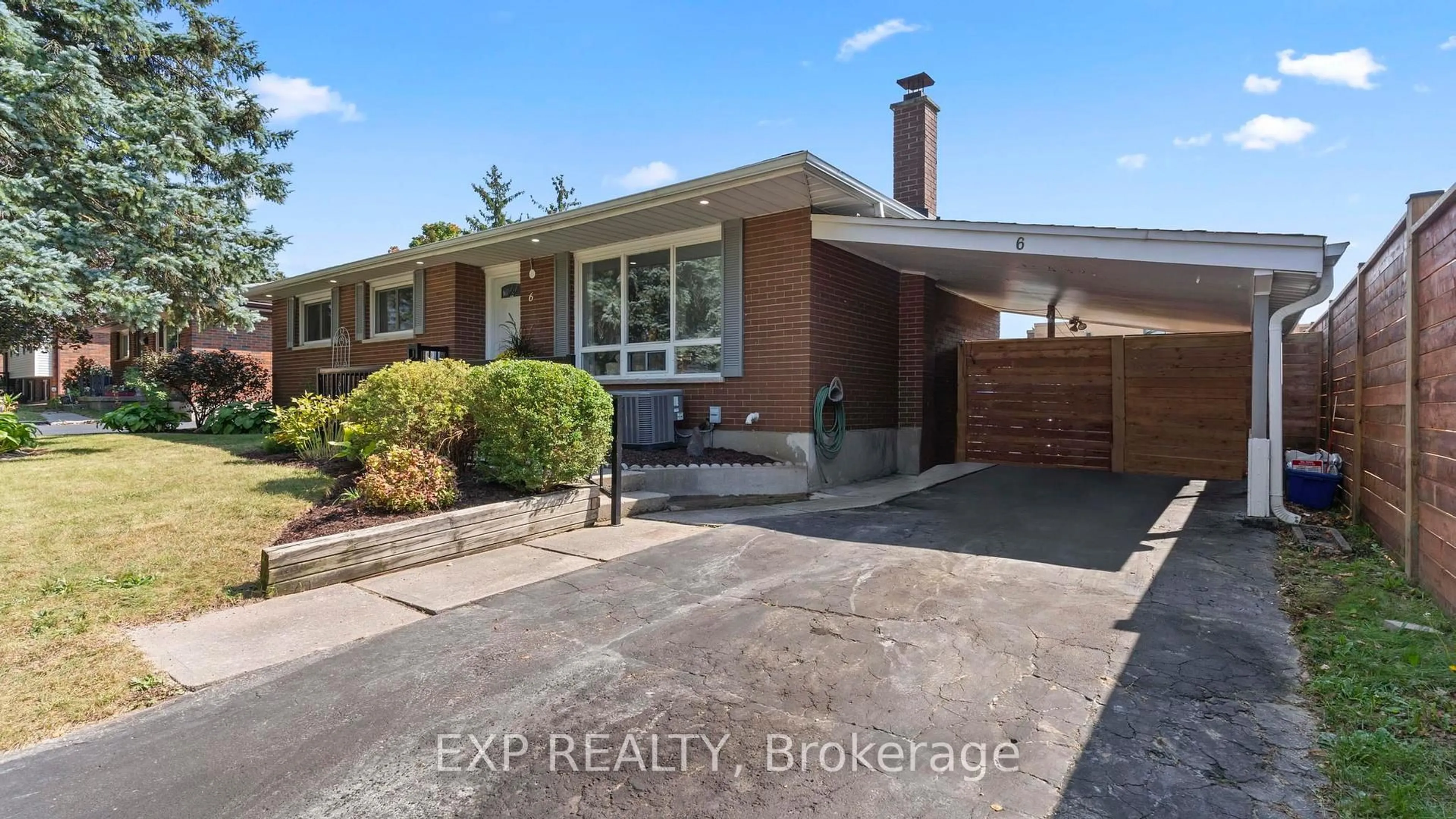 Home with brick exterior material, street for 6 Genevive Cres, London East Ontario N5Y 4A8