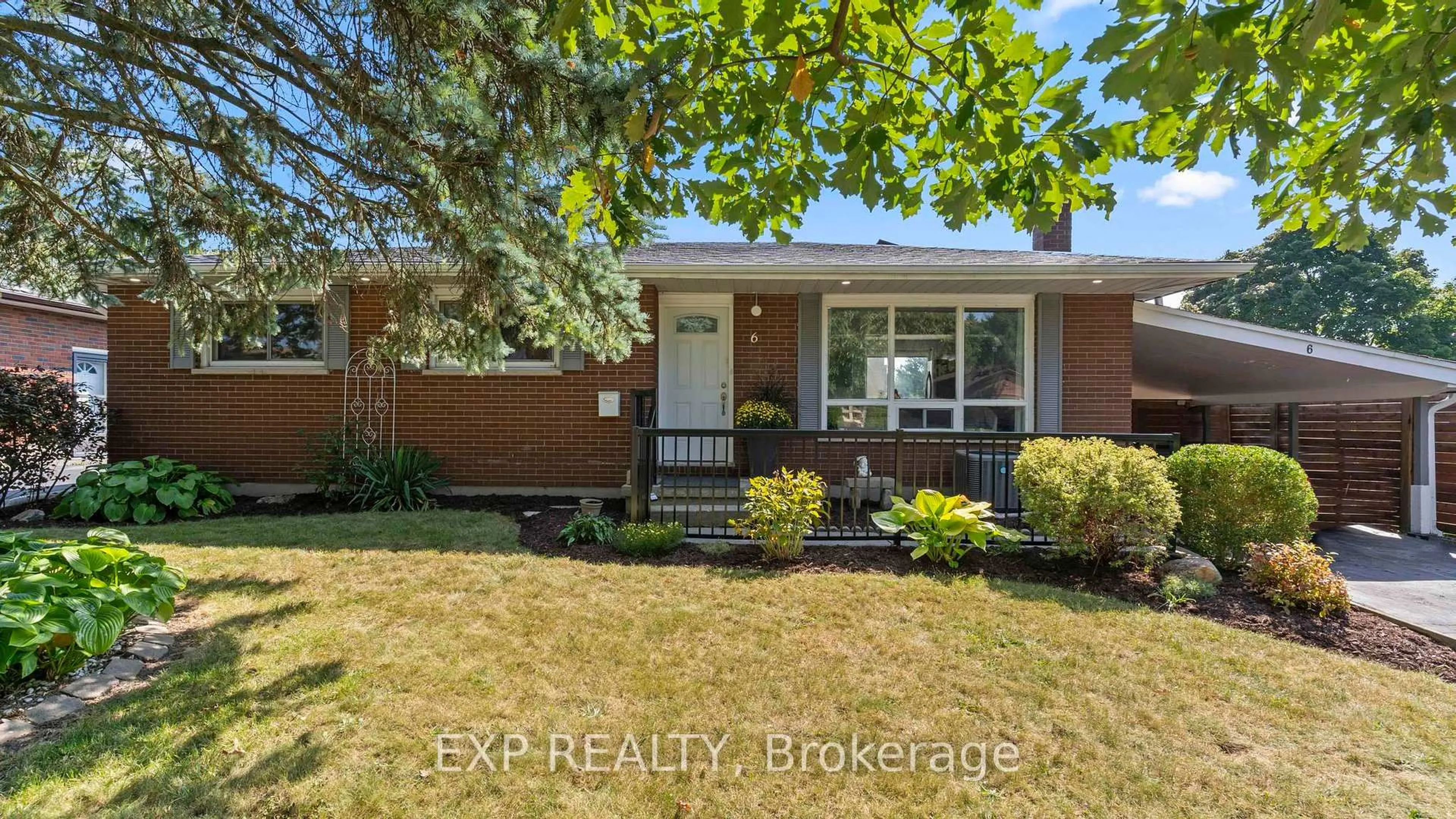 Home with brick exterior material, street for 6 Genevive Cres, London East Ontario N5Y 4A8