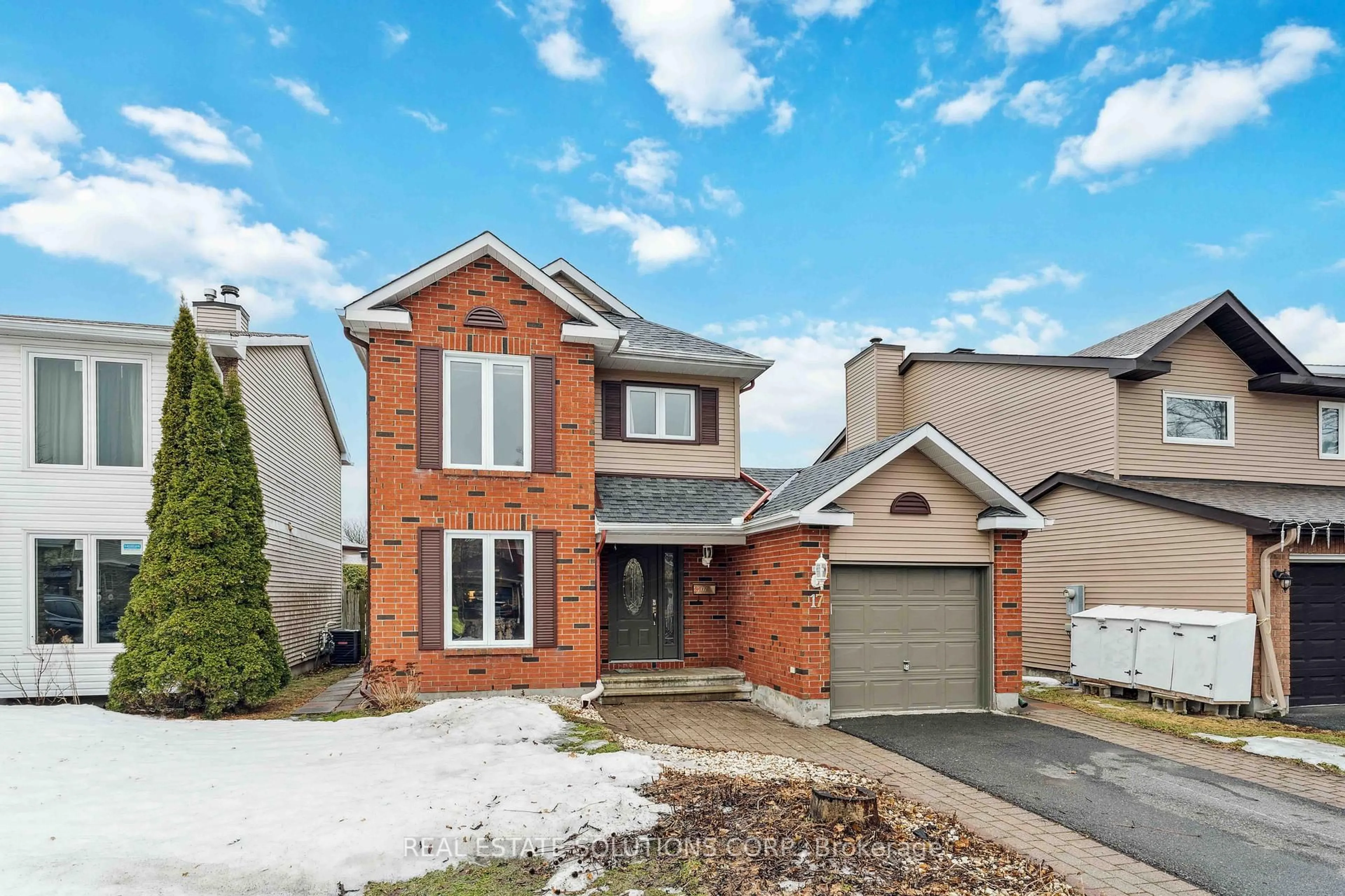 Home with brick exterior material, street for 17 Sovereign Ave, Ottawa Ontario K2G 4Y1