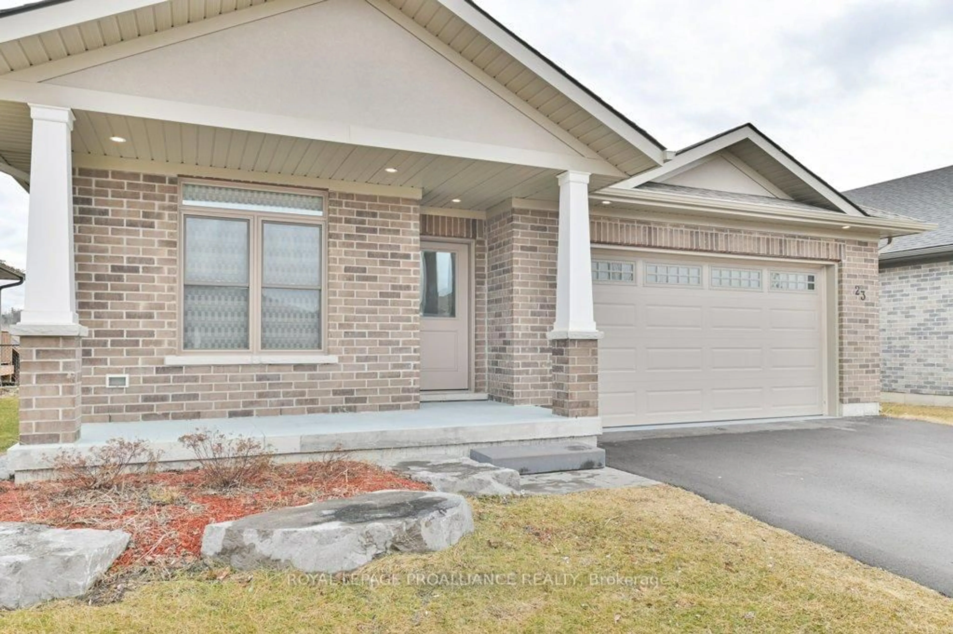 Home with brick exterior material, street for 23 Aberdeen St, Stirling Ontario K0K 3E0