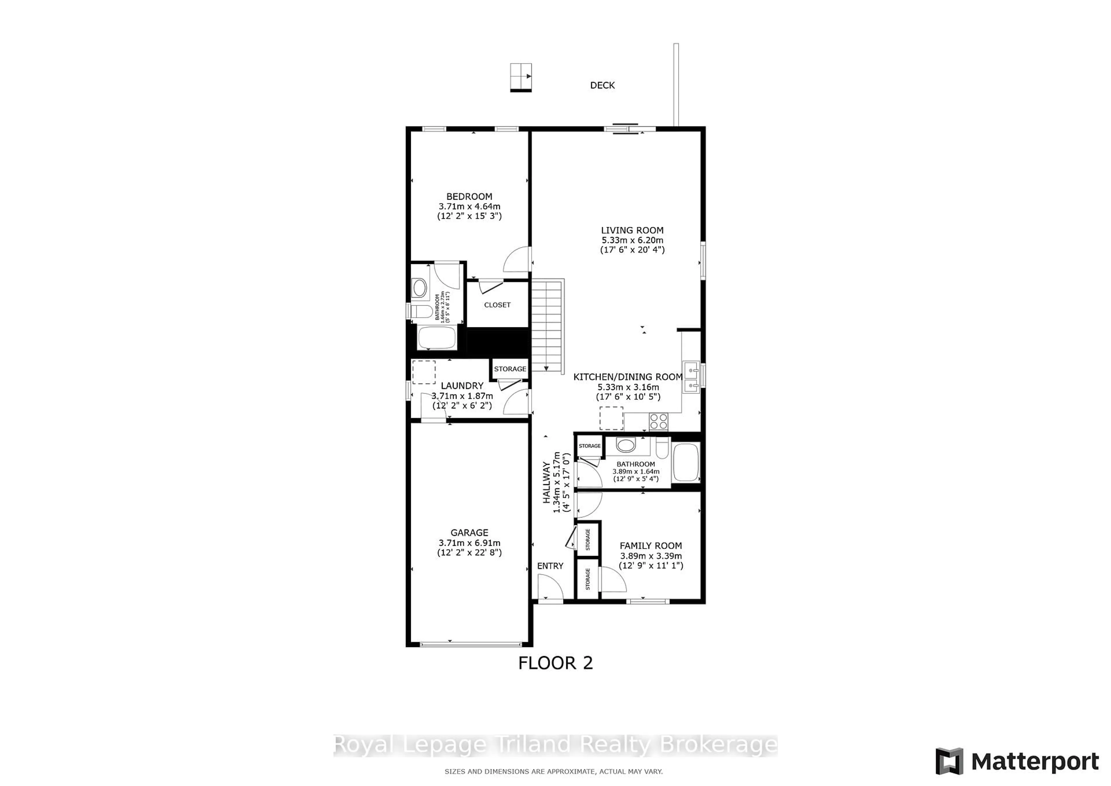 Floor plan for 23 Hogarth Dr, Tillsonburg Ontario N4G 0C2