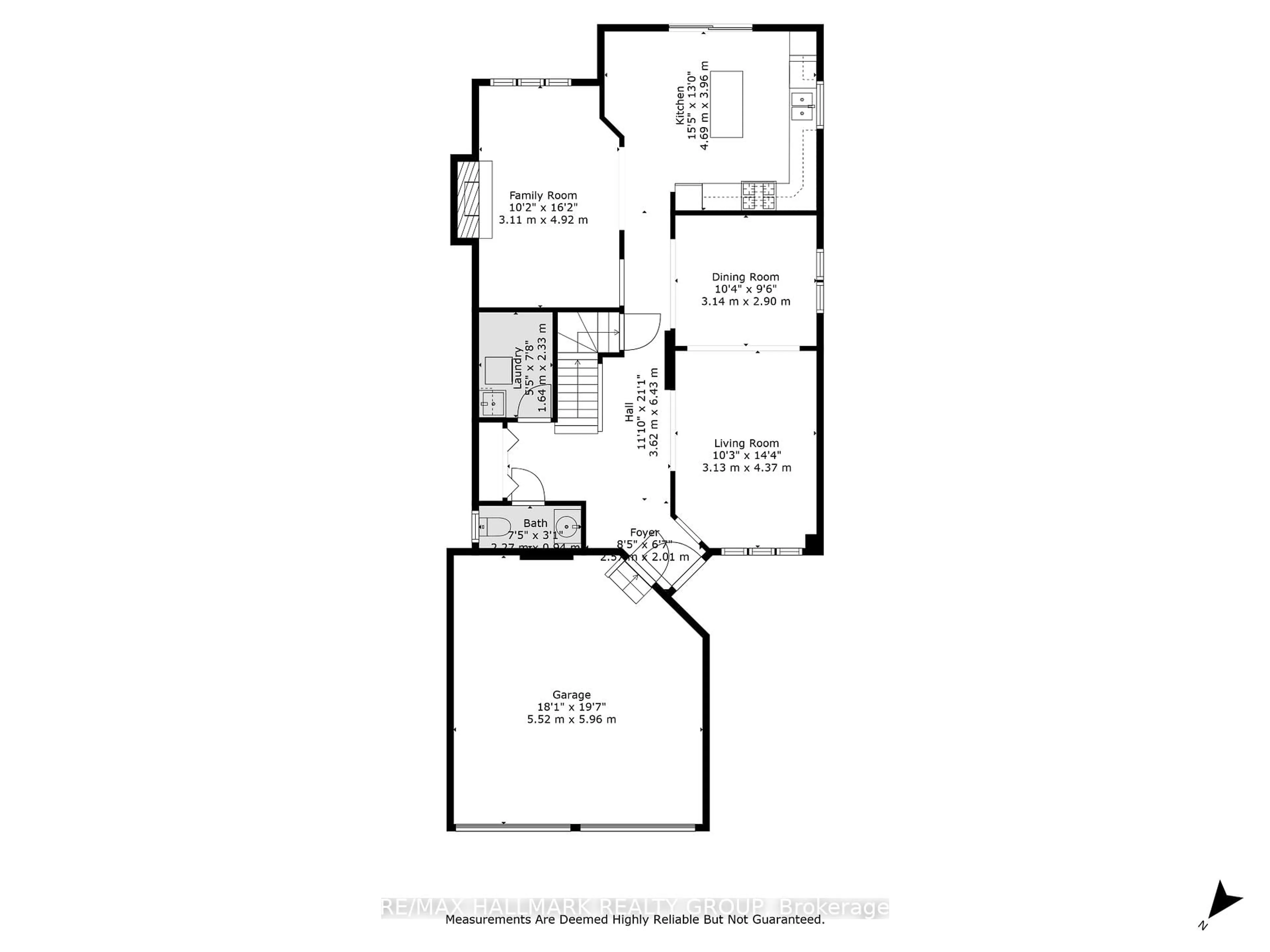 Floor plan for 1117 Rocky Harbour Cres, Ottawa Ontario K1V 1V4