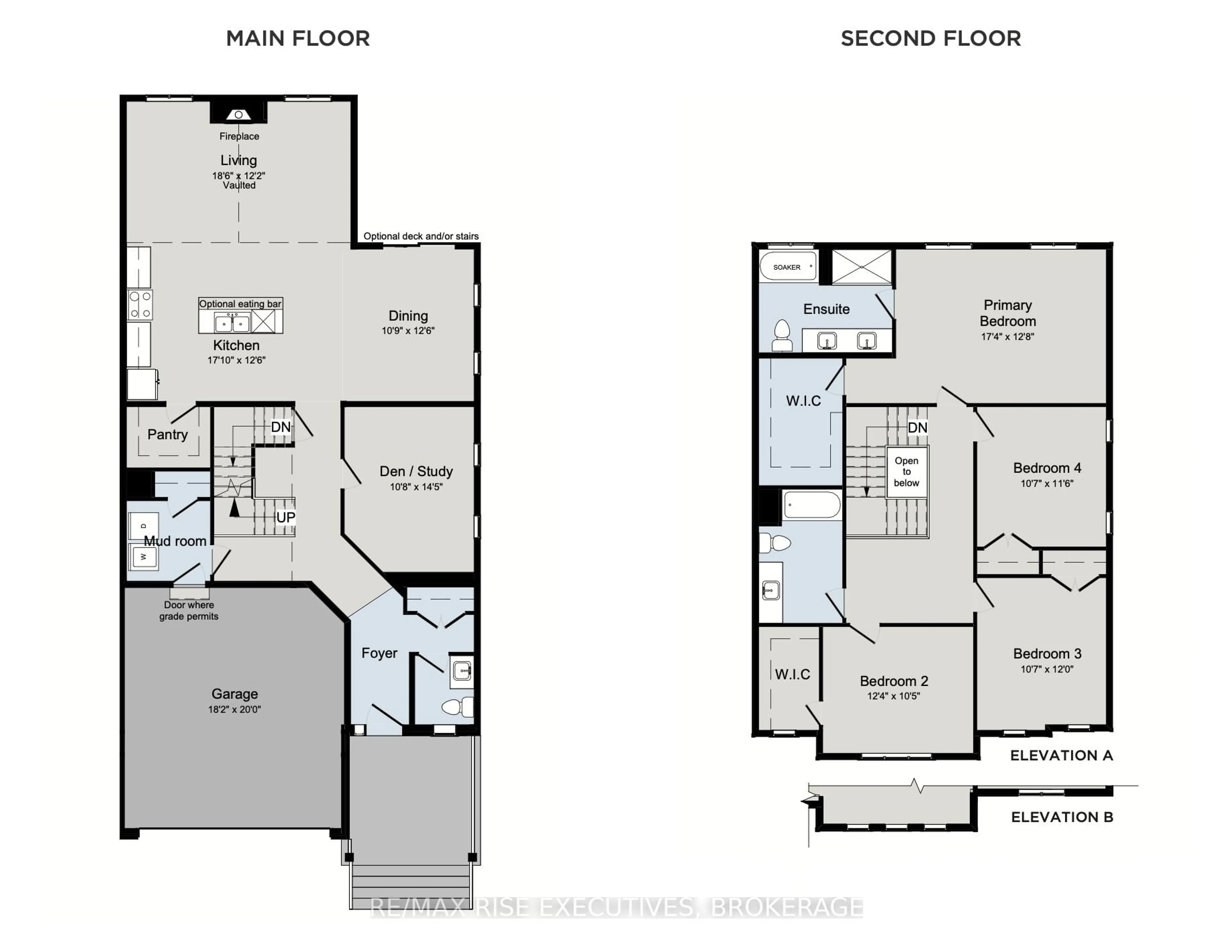Floor plan for 921 Goodwin Dr, Kingston Ontario K7P 0P8