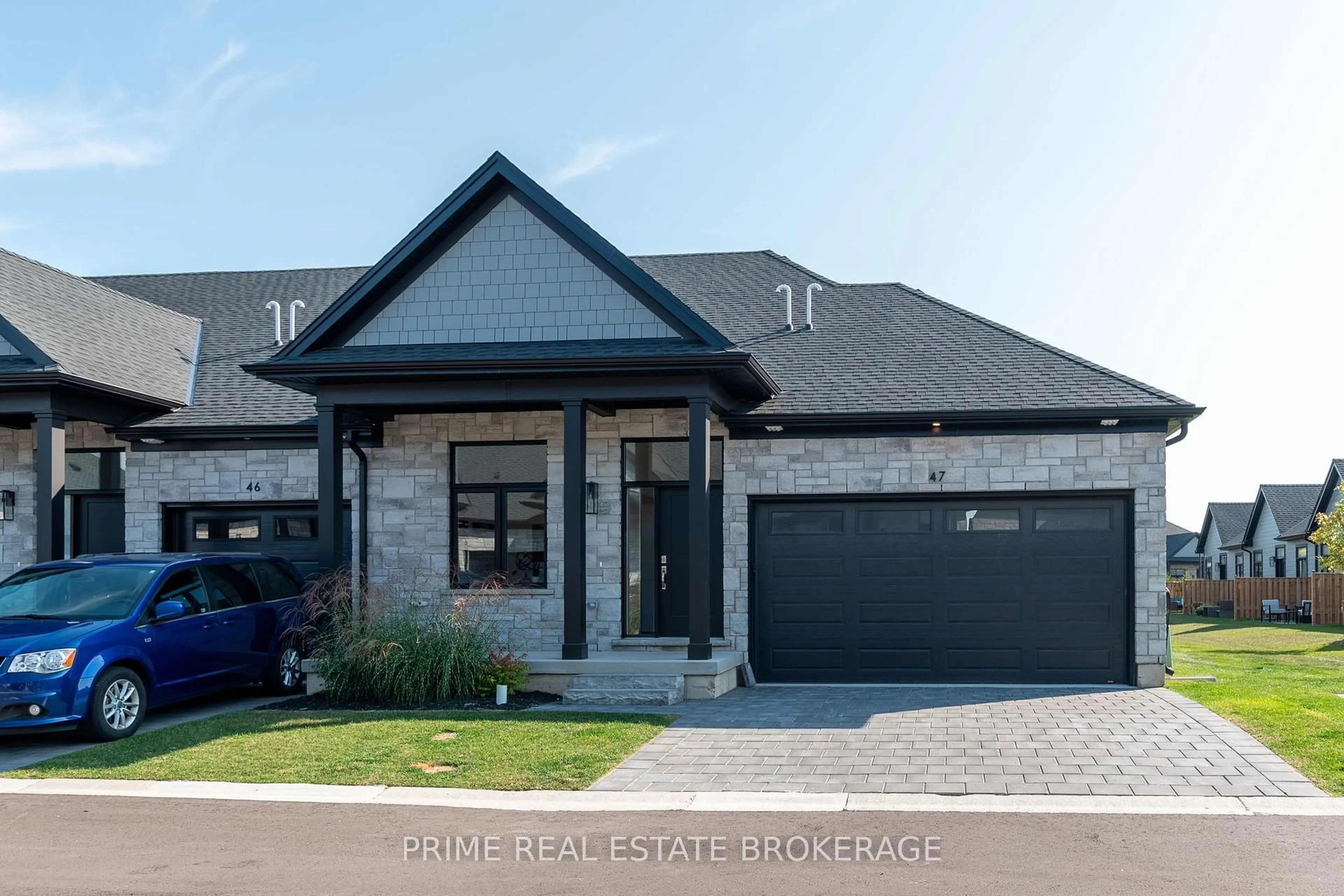 Home with brick exterior material, street for 63 Compass Tr #44, Central Elgin Ontario N5L 0B4
