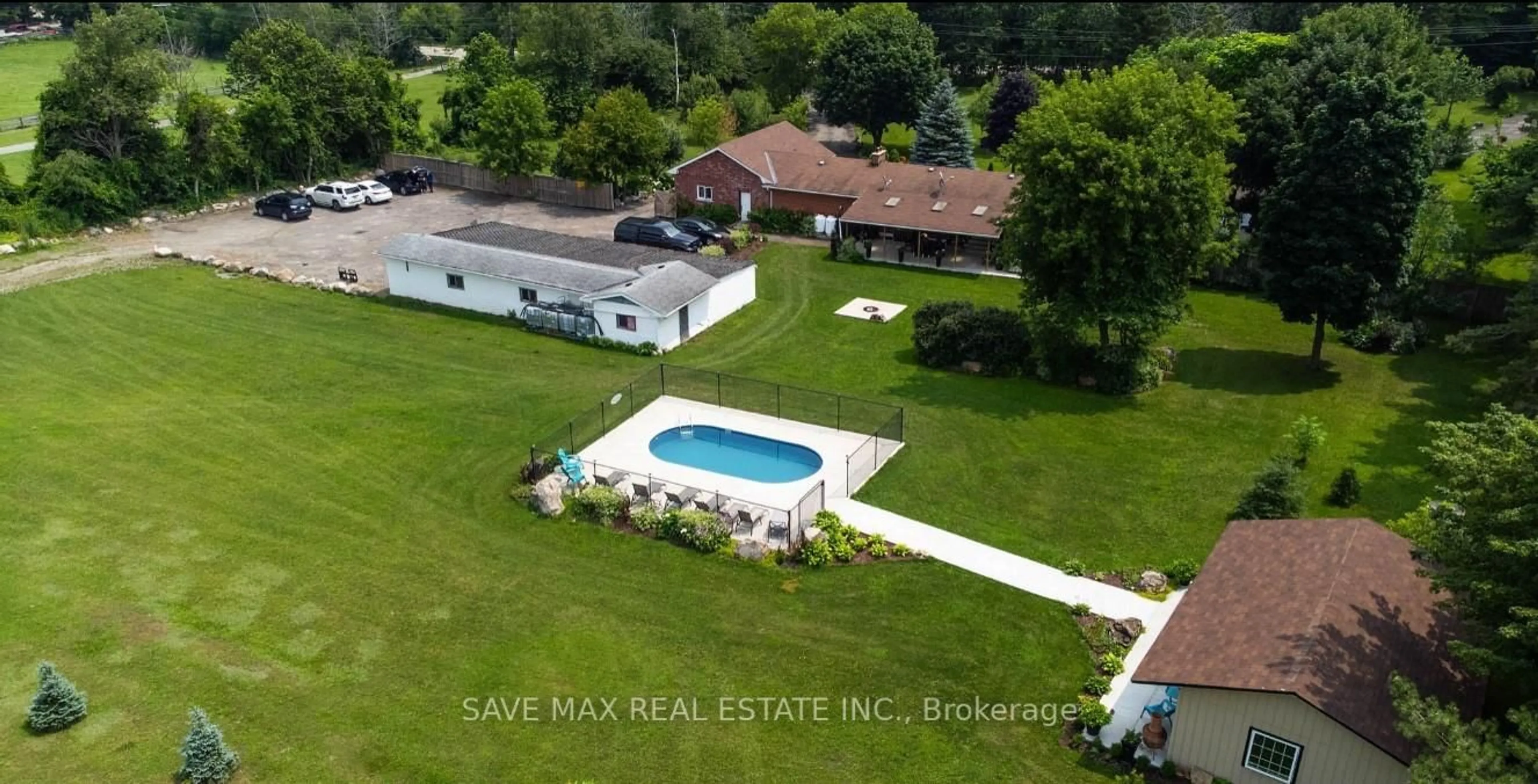A pic from outside/outdoor area/front of a property/back of a property/a pic from drone, water/lake/river/ocean view for 9620 Wellington Road 42 N/A, Erin Ontario L7J 4S8