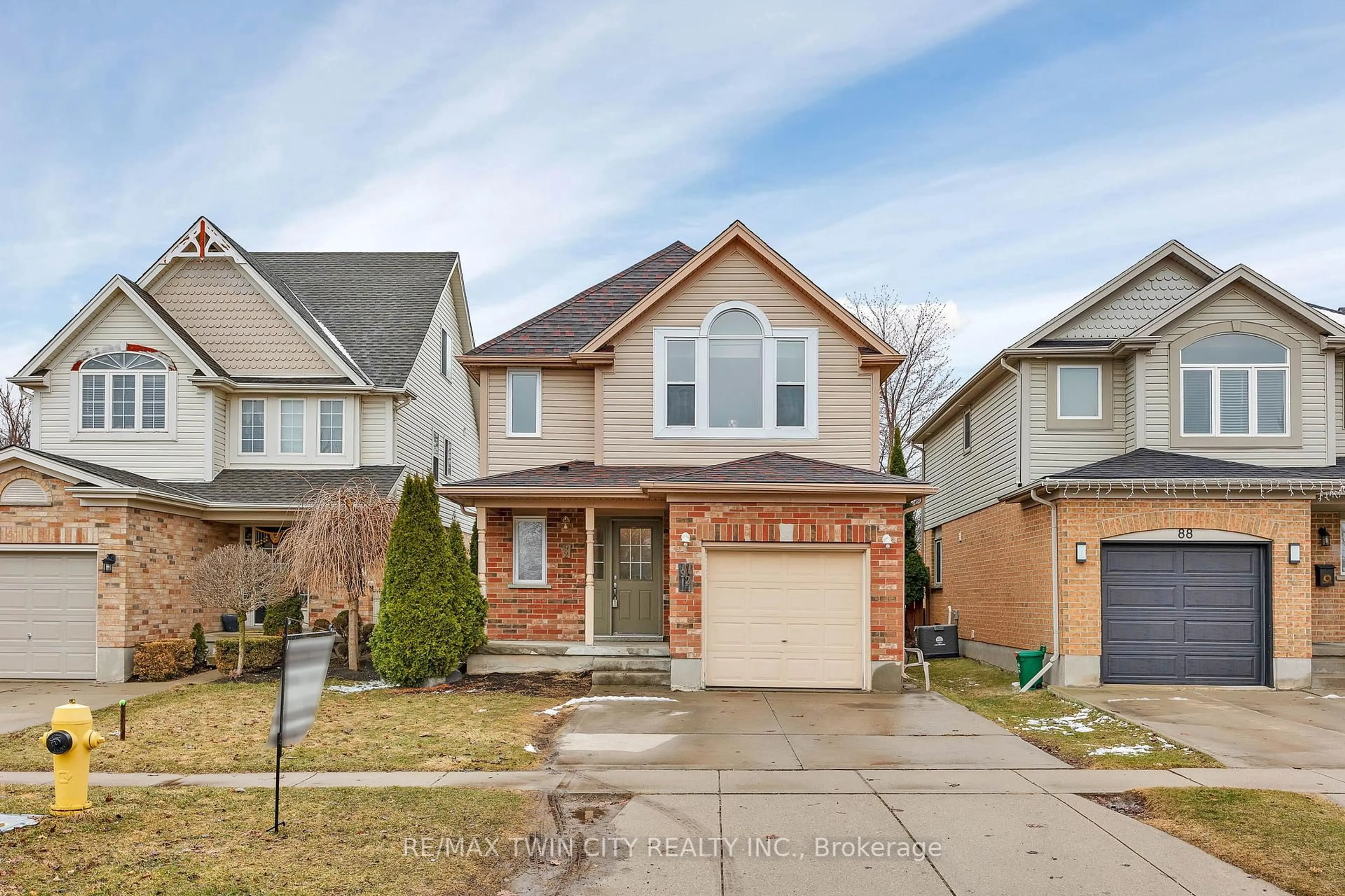 Home with brick exterior material, street for 92 LIVINGSTONE Cres, Cambridge Ontario N3H 5S8