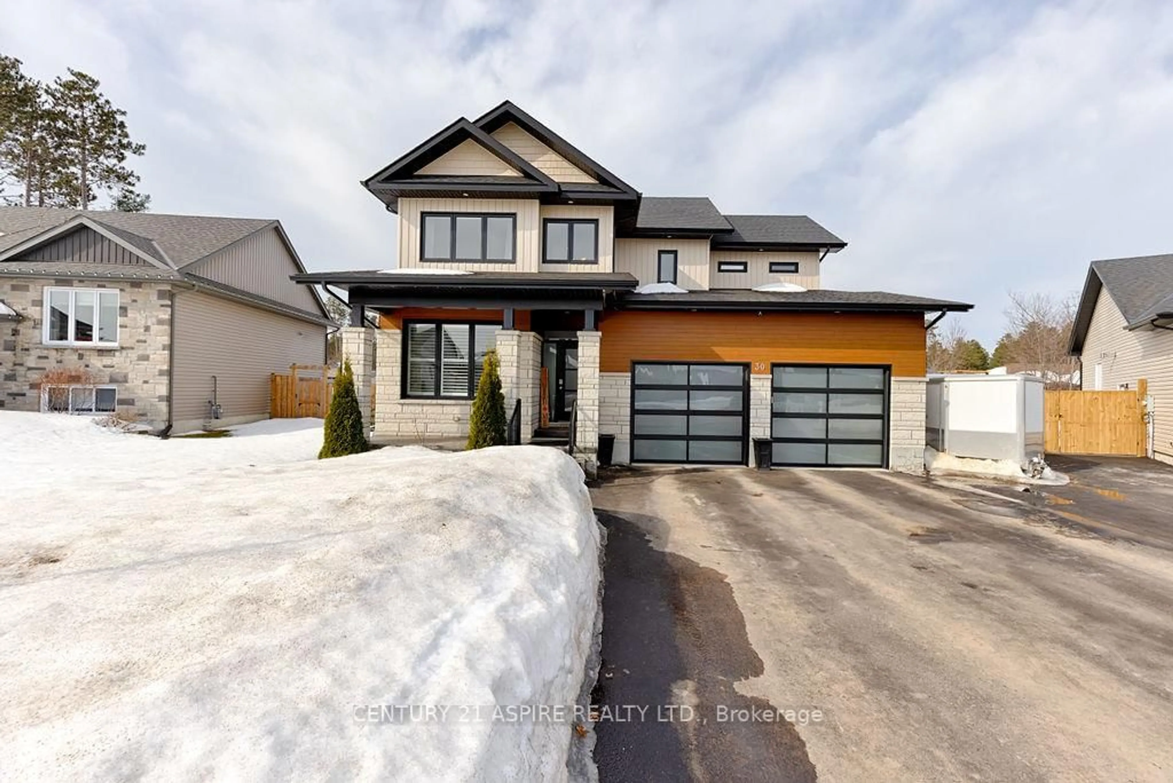 Home with brick exterior material, street for 30 Liam St, Petawawa Ontario K8H 0G6