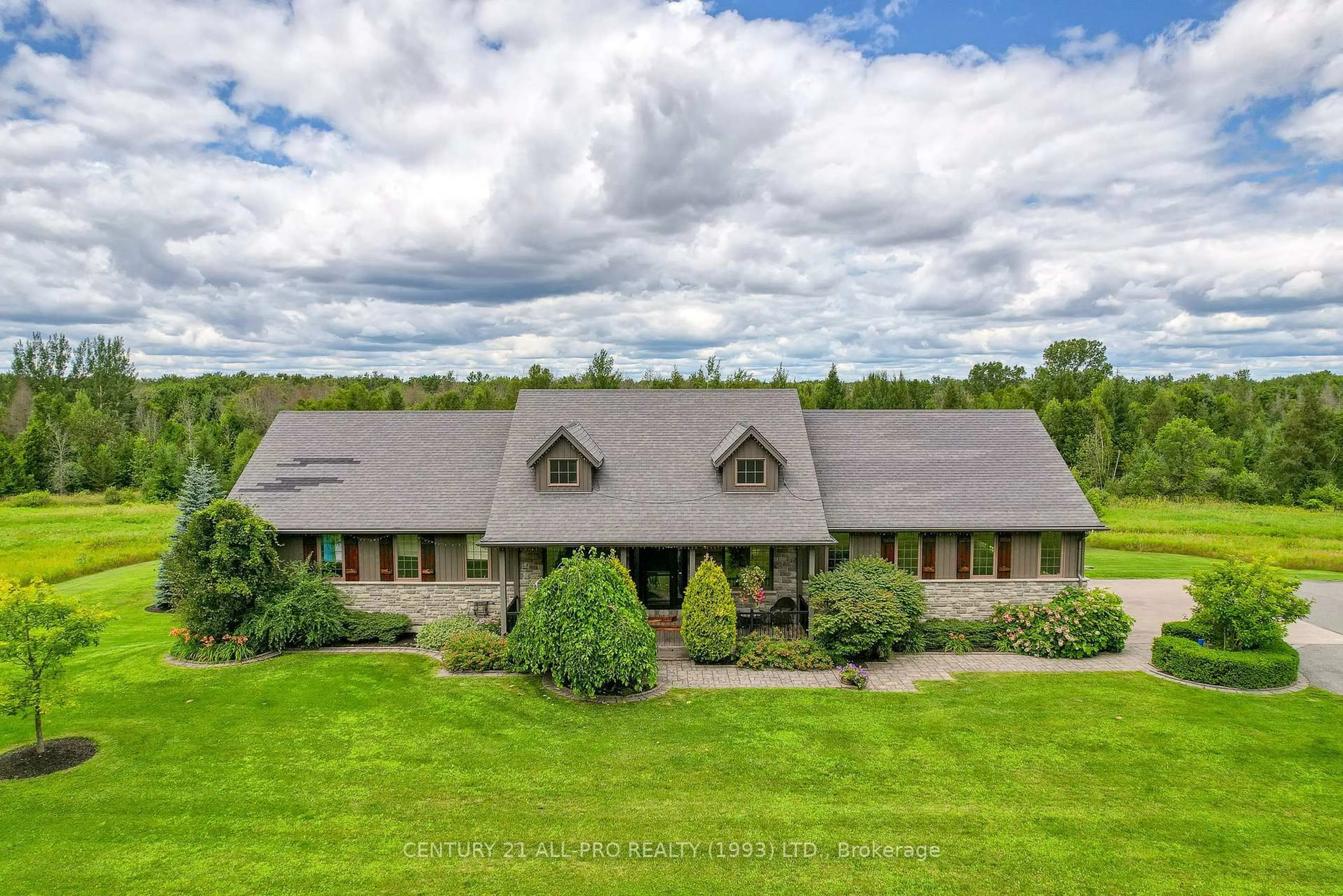 A pic from outside/outdoor area/front of a property/back of a property/a pic from drone, unknown for 2300 Victoria Rd, Prince Edward County Ontario K0K 1L0