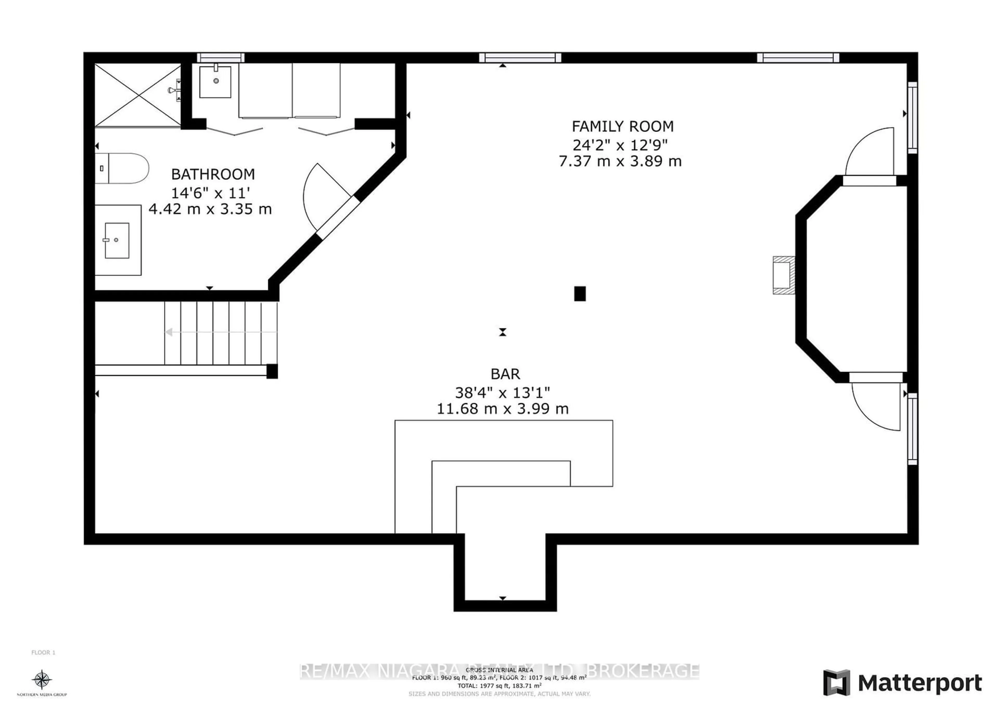 Floor plan for 99 Forks Rd, Welland Ontario L3B 5K4