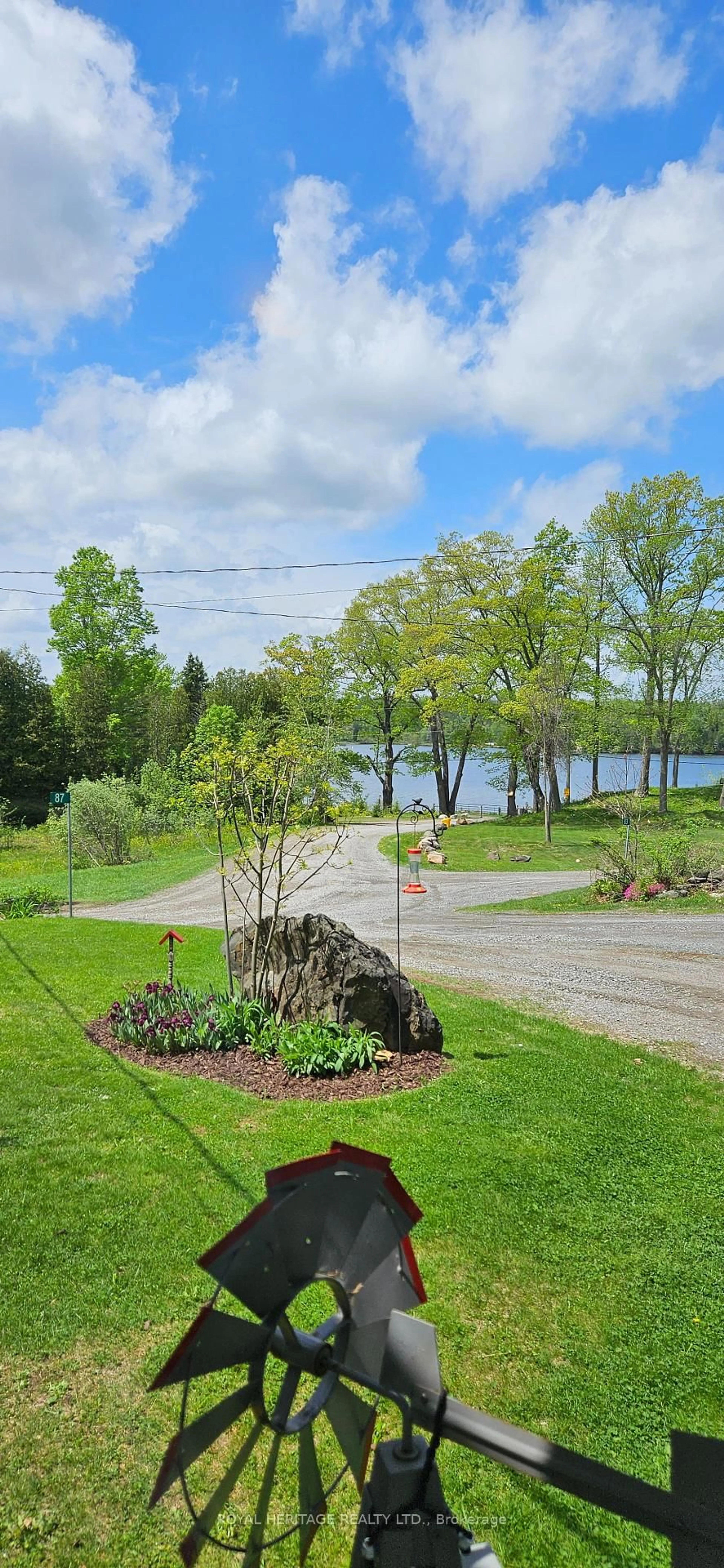 Patio, water/lake/river/ocean view for 87 Fire Route 57 Rte, Havelock-Belmont-Methuen Ontario K0L 1Z0