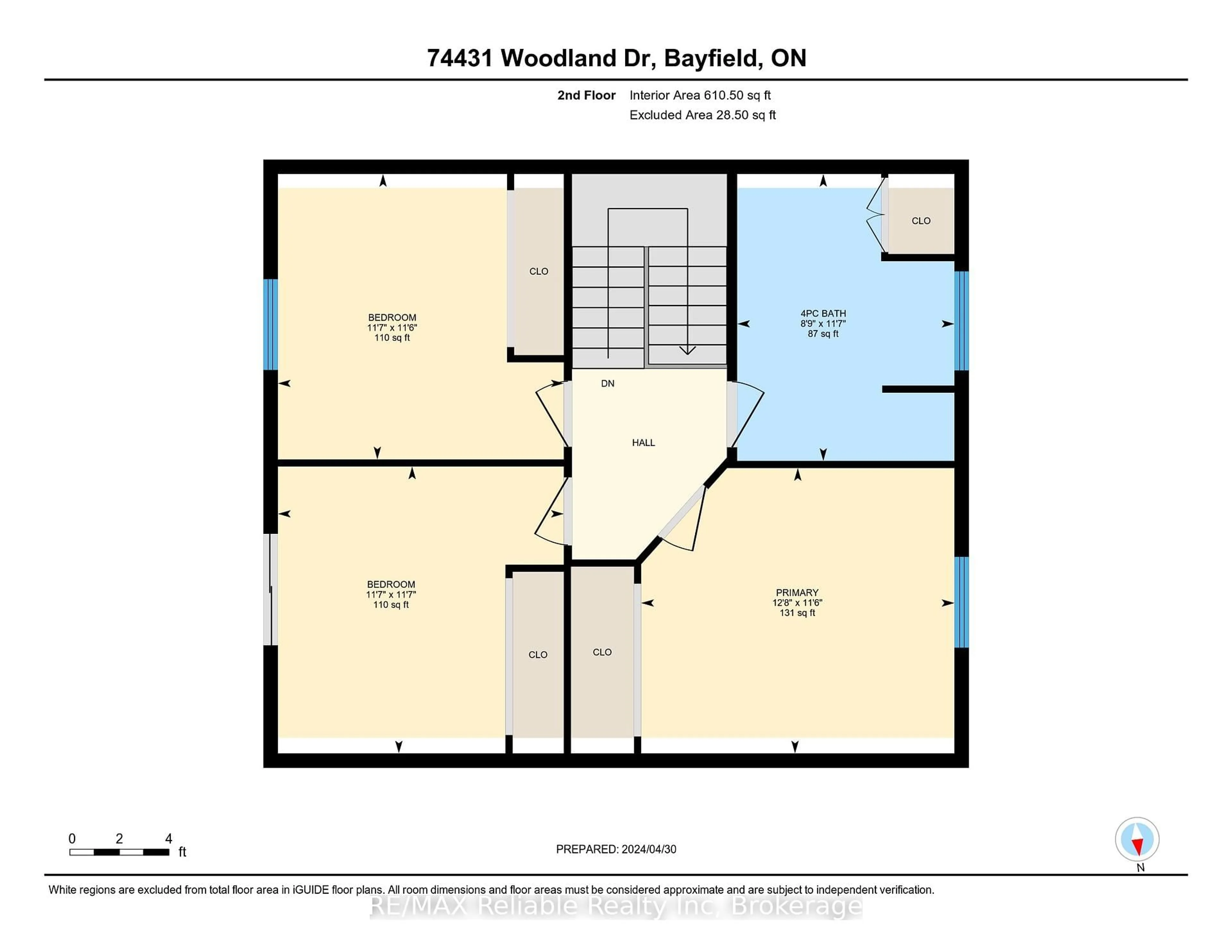 Floor plan for 74431 Woodland Dr, Bluewater Ontario N0M 1G0