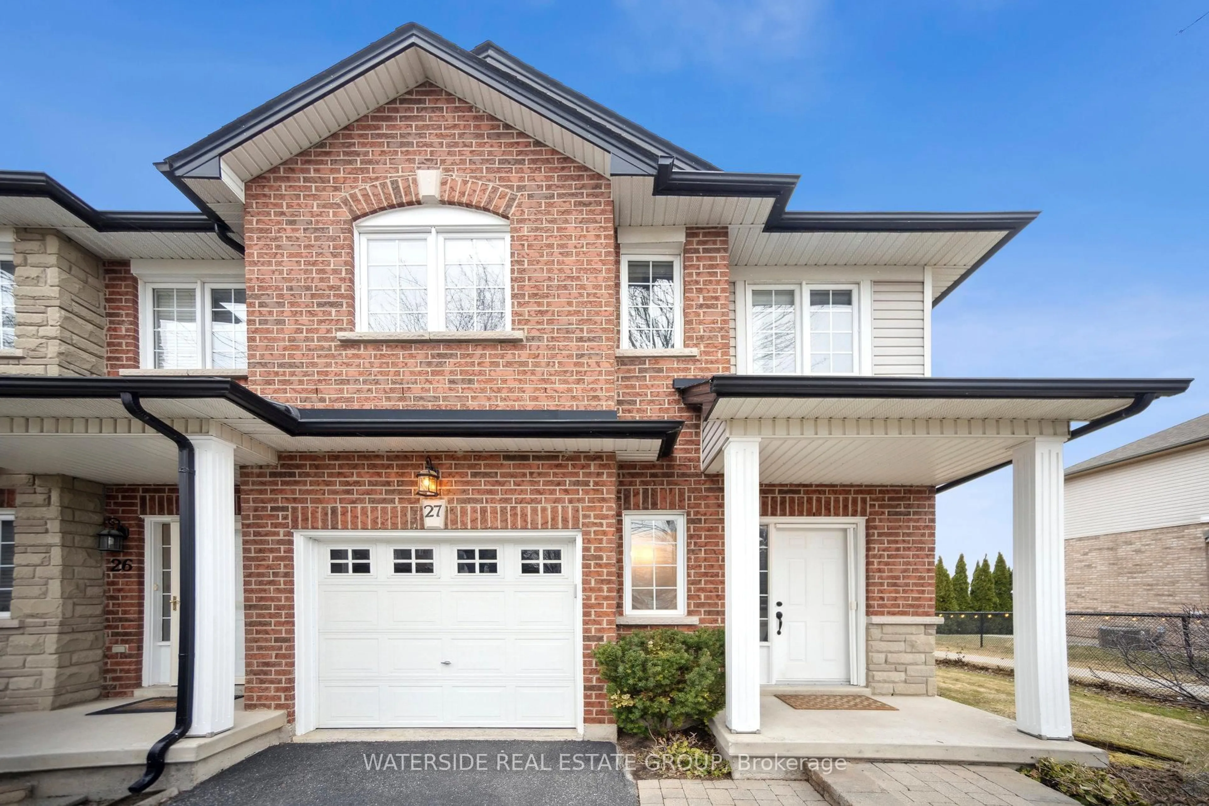 Home with brick exterior material, street for 232 Stonehenge Dr, Hamilton Ontario L9K 1R5