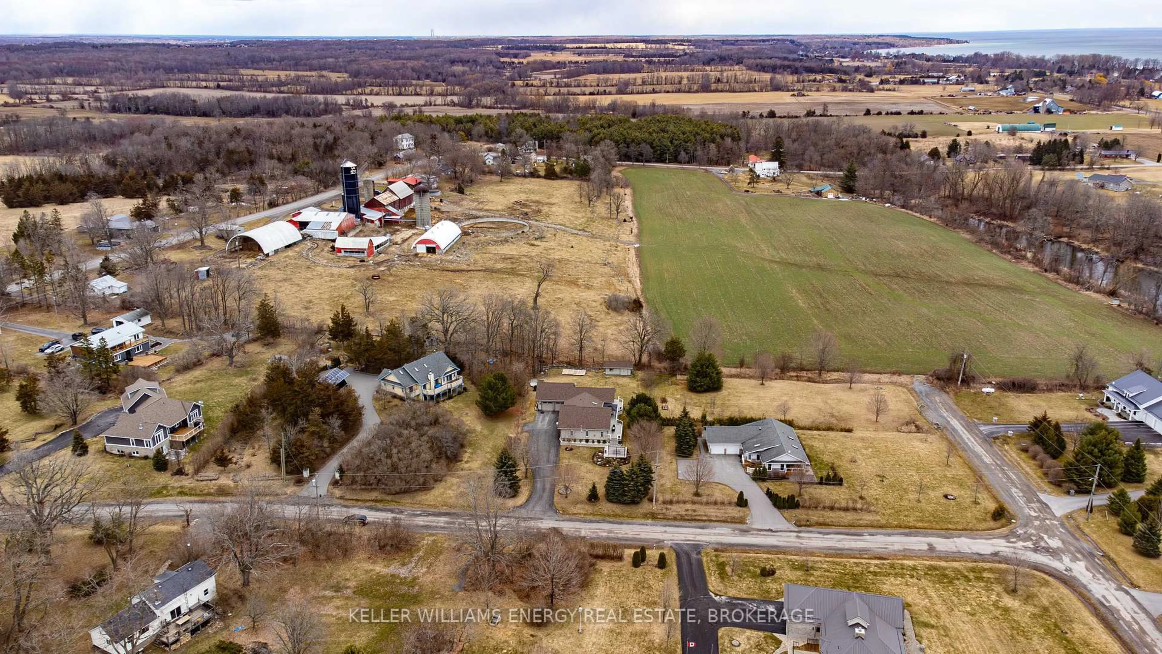 A pic from outside/outdoor area/front of a property/back of a property/a pic from drone, unknown for 43 Smiths Bay Ave, Prince Edward County Ontario K0K 2T0