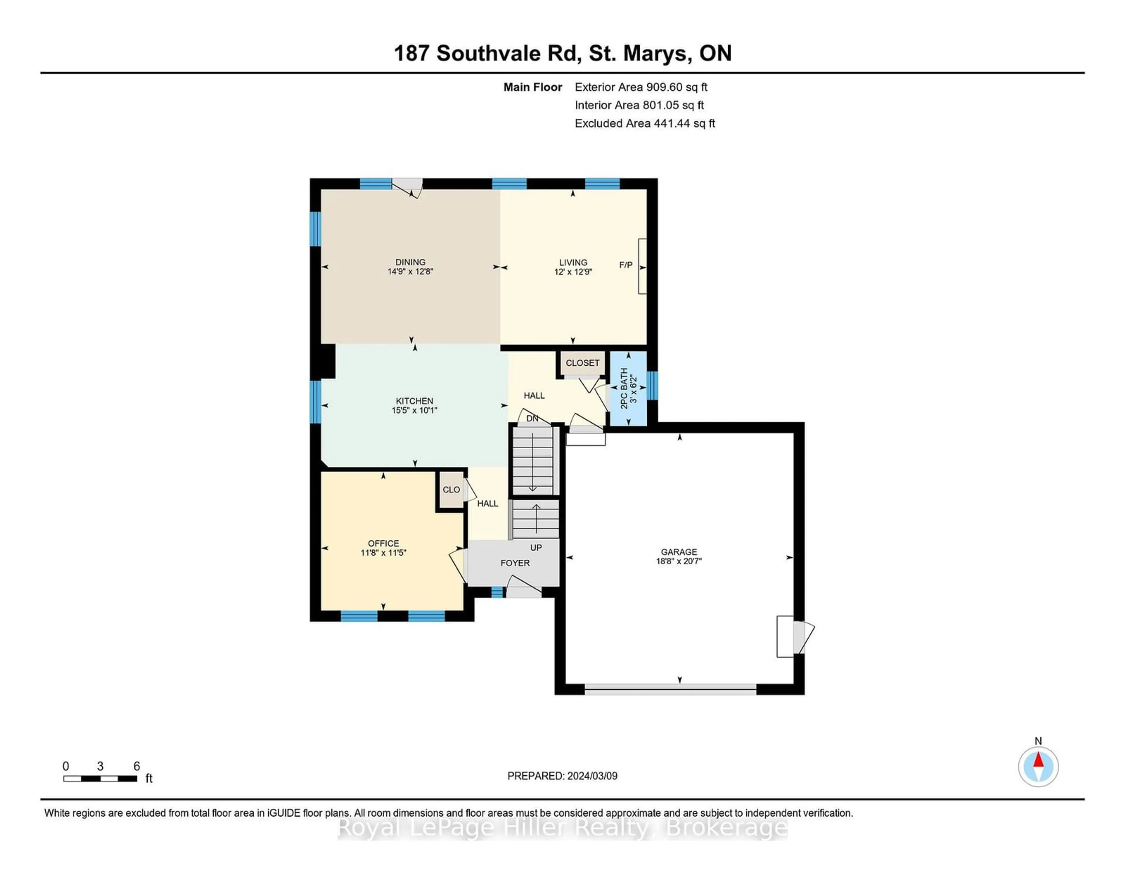 Floor plan for 187 Southvale Rd, St. Marys Ontario N4X 1E9
