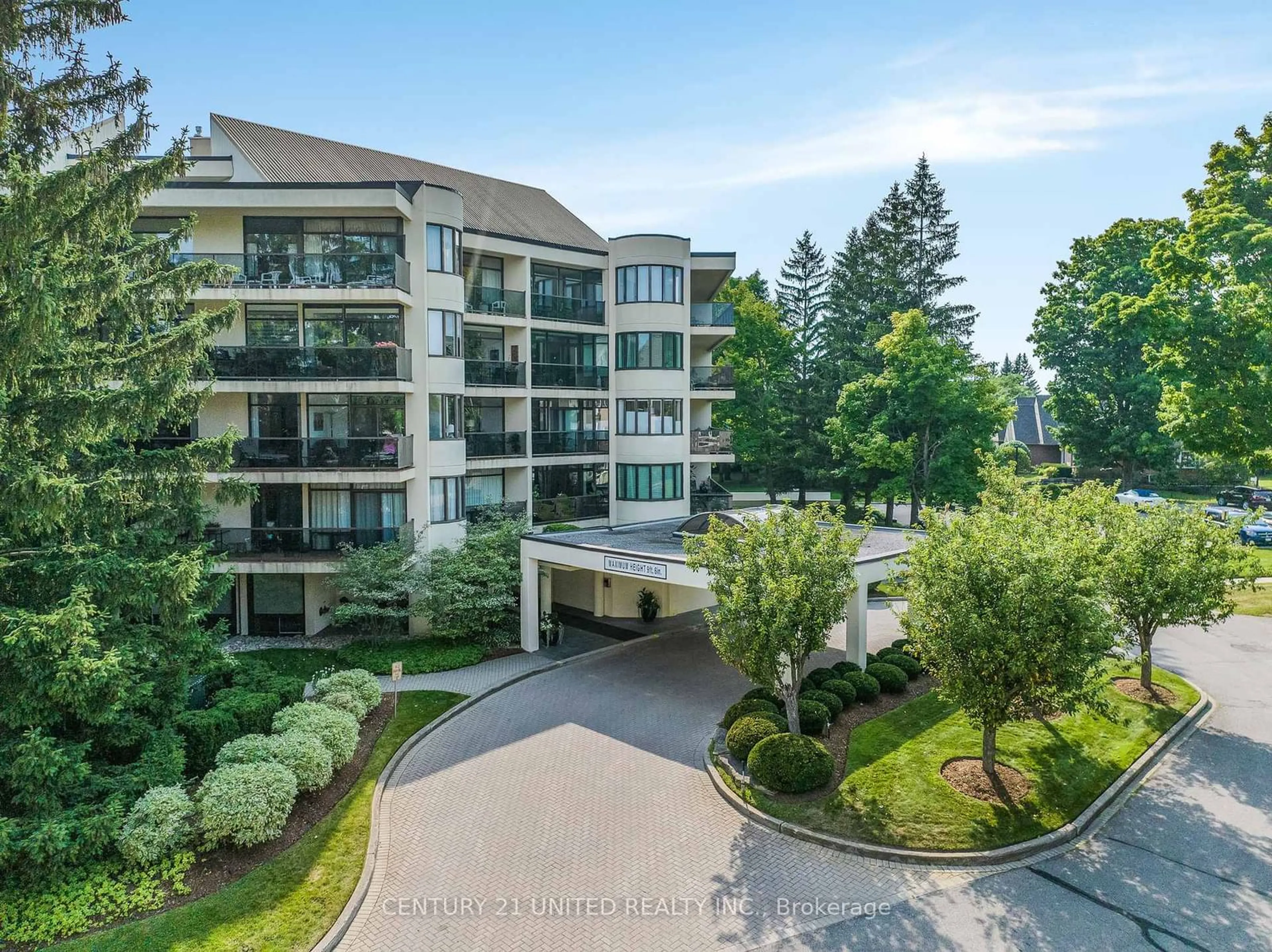 A pic from outside/outdoor area/front of a property/back of a property/a pic from drone, water/lake/river/ocean view for 1818 Cherryhill Rd #502, Peterborough Ontario K9K 1S6