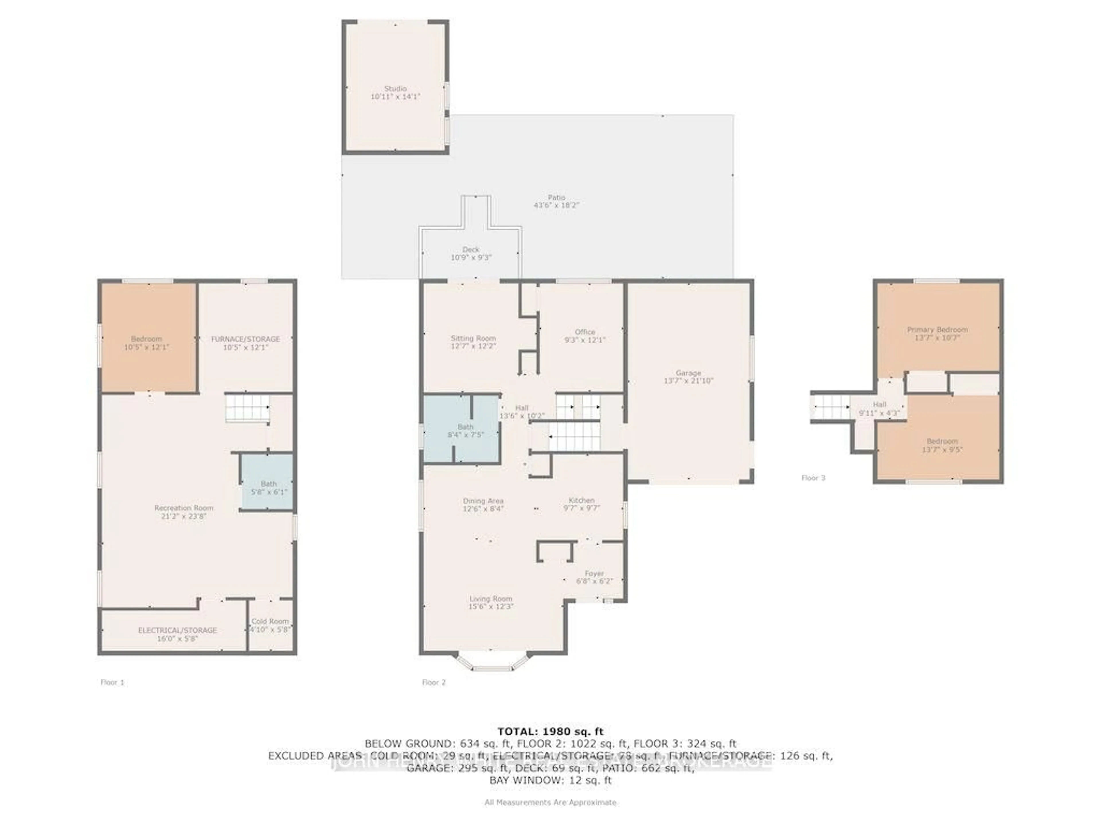 Floor plan for 1182 Queensland Pl, Brockville Ontario K6V 6A7